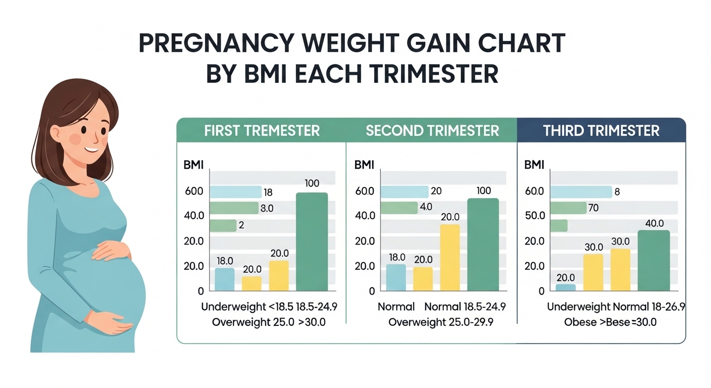 Pregnancy Weight Gain Chart