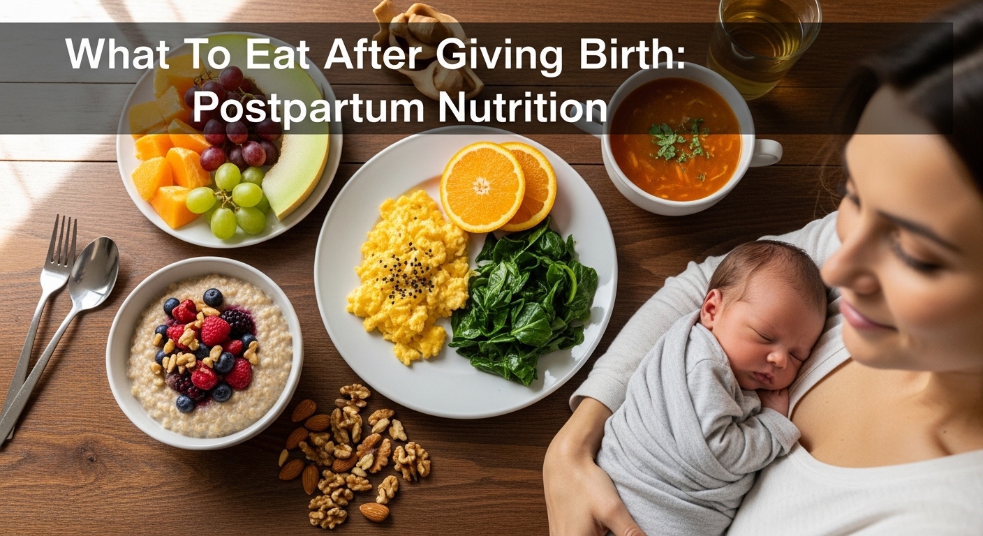 What To Eat After Giving Birth