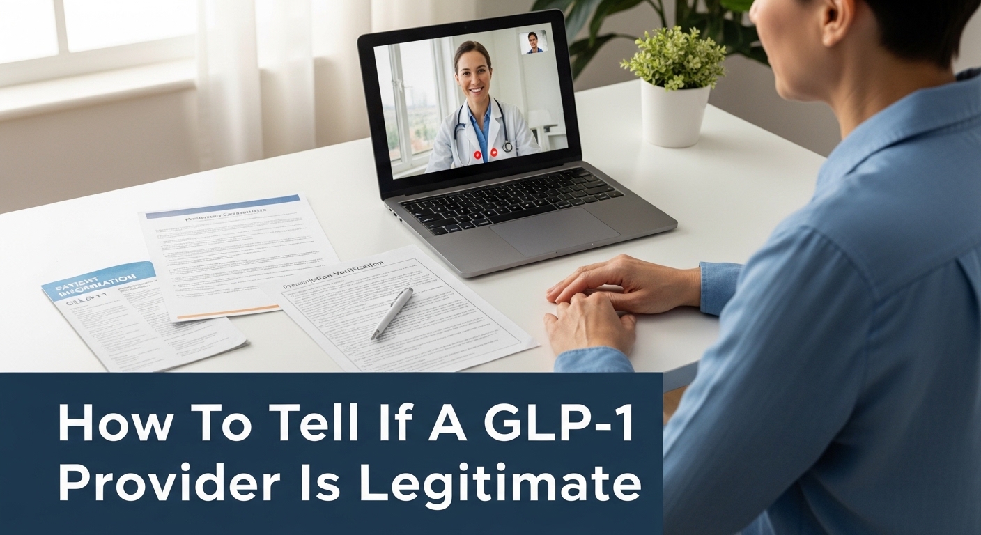 A GLP-1 Provider Is Legitimate