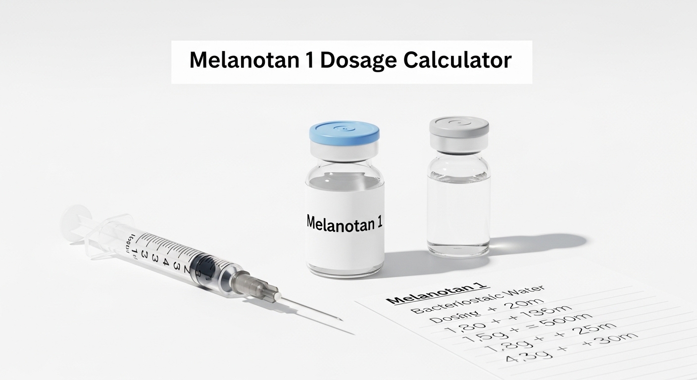 Melanotan 1 Dosage Calculator