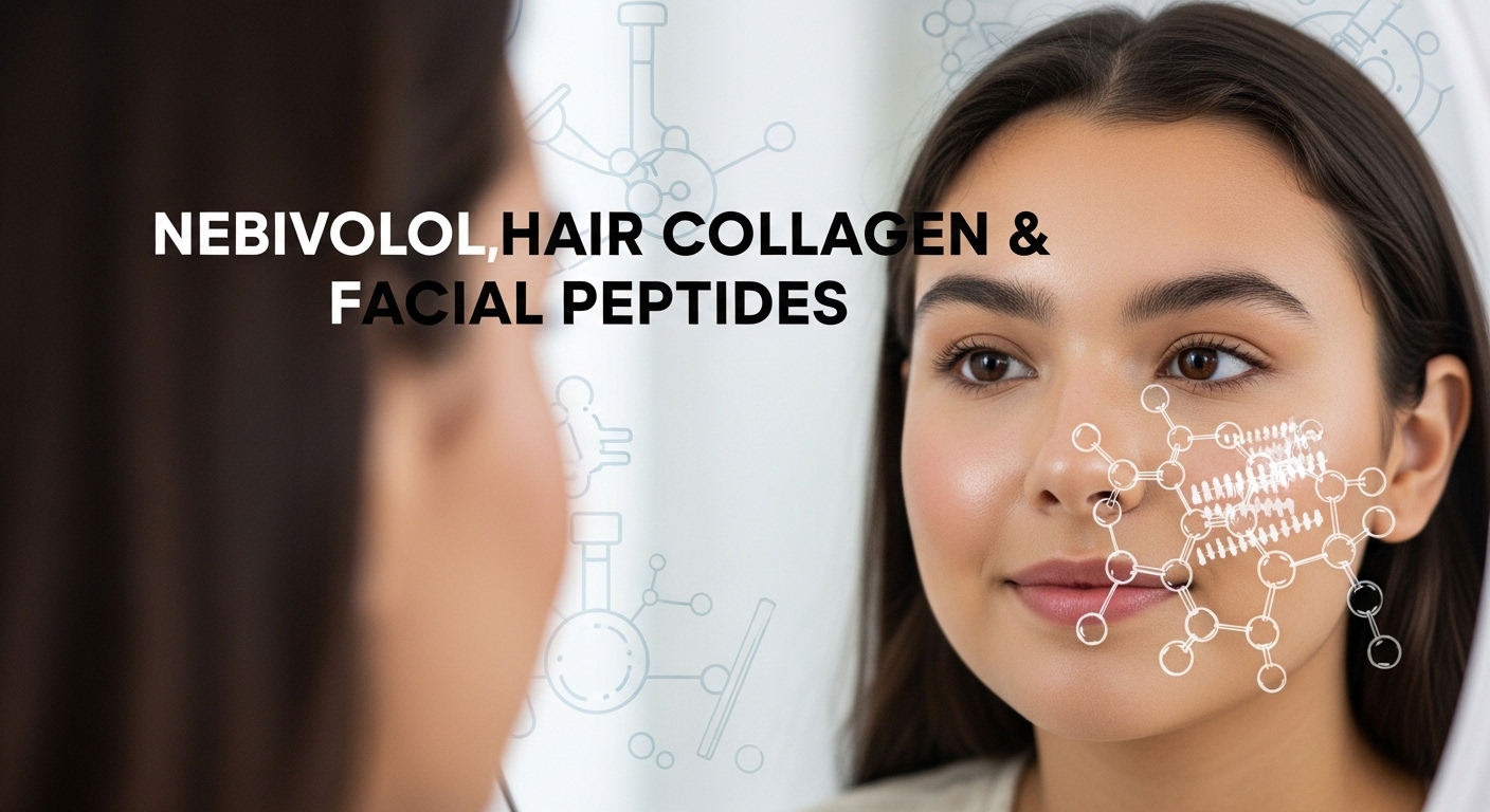 Nebivolol, Hair Collagen & Facial Peptides