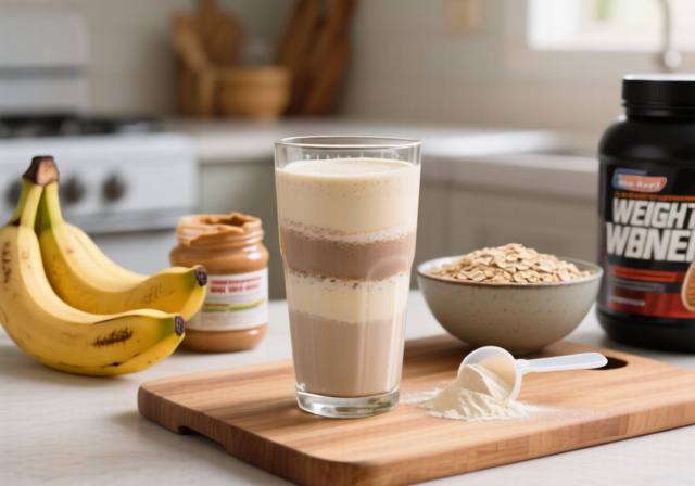 1000 Calorie Homemade Weight Gainer Shake Recipe - betterresultsbook