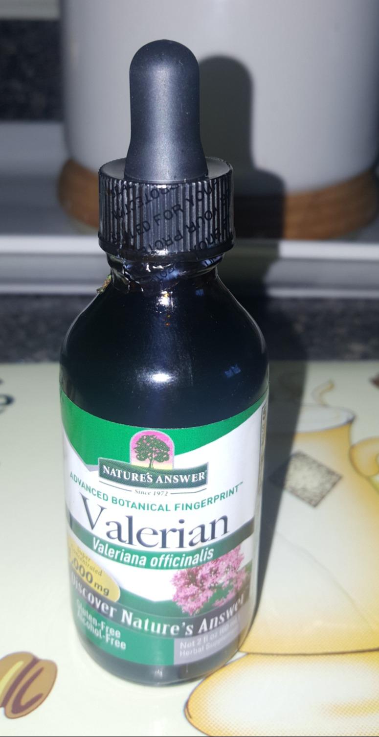 Natures Answer Valerian Root 1000 mg, 2 oz - Alcohol-Free Extract - Natural Sleep Aid - Stress Reliever - Promotes Restful Slumber customer photo 2