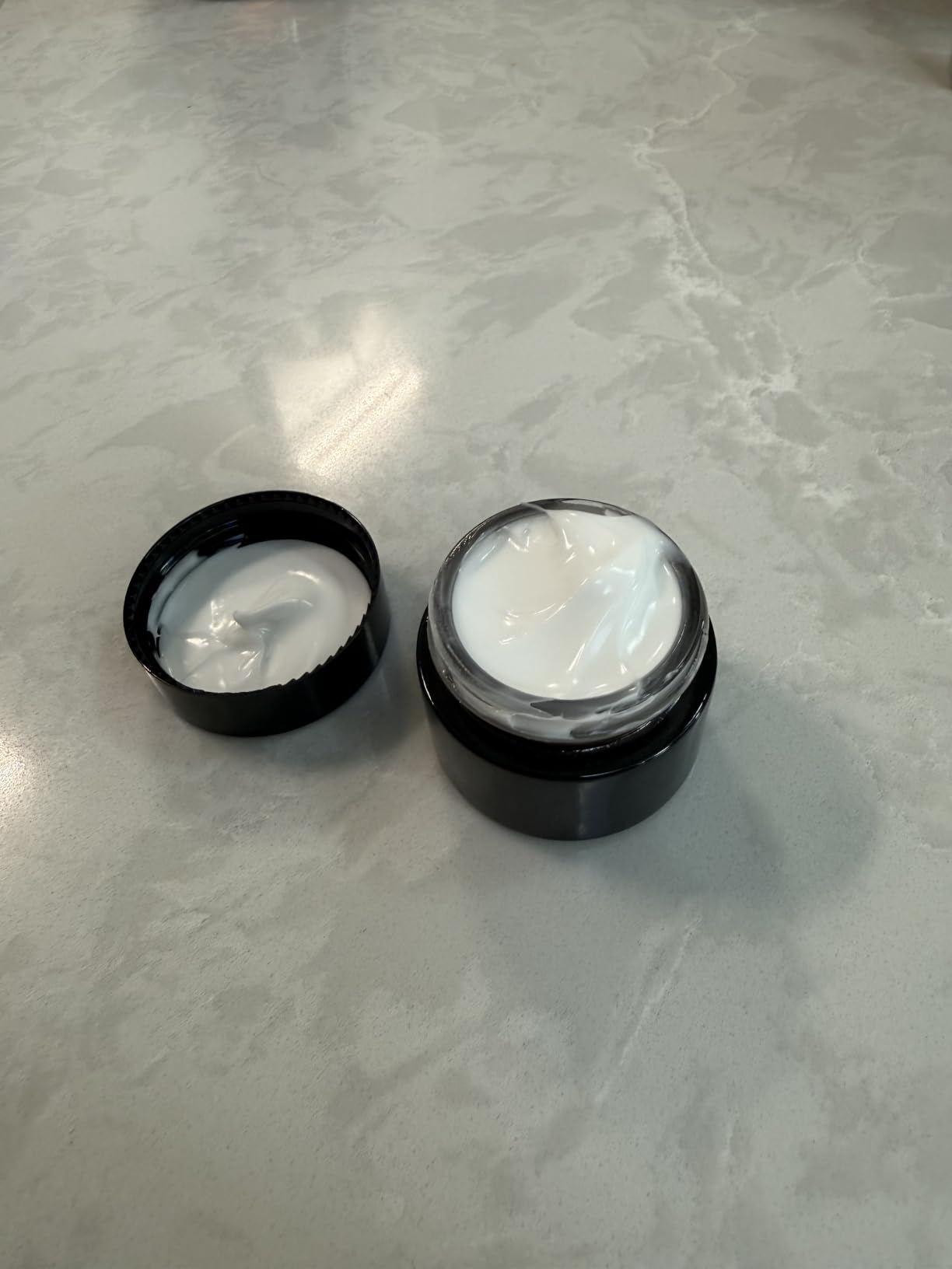 Brickell Men's Restoring Under Eye Cream for Men, Anti Aging Eye Balm To Reduce Puffiness, Wrinkles, Dark Circles, Crows Feet & Eye Bags, Caffeine, Hyaluronic Acid & Protein Peptides, 0.5oz, Unscented customer photo 1