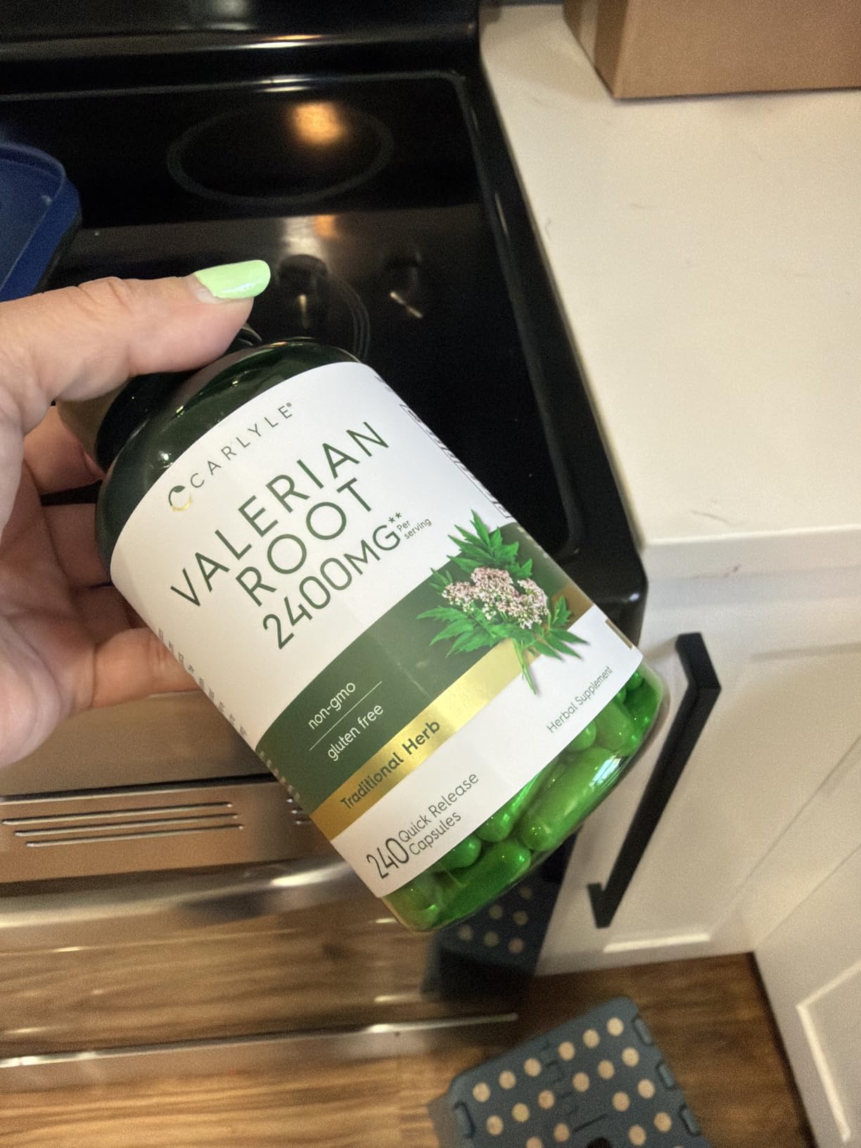 Carlyle Valerian Root Extract Supplement | 240 Capsules customer photo 1