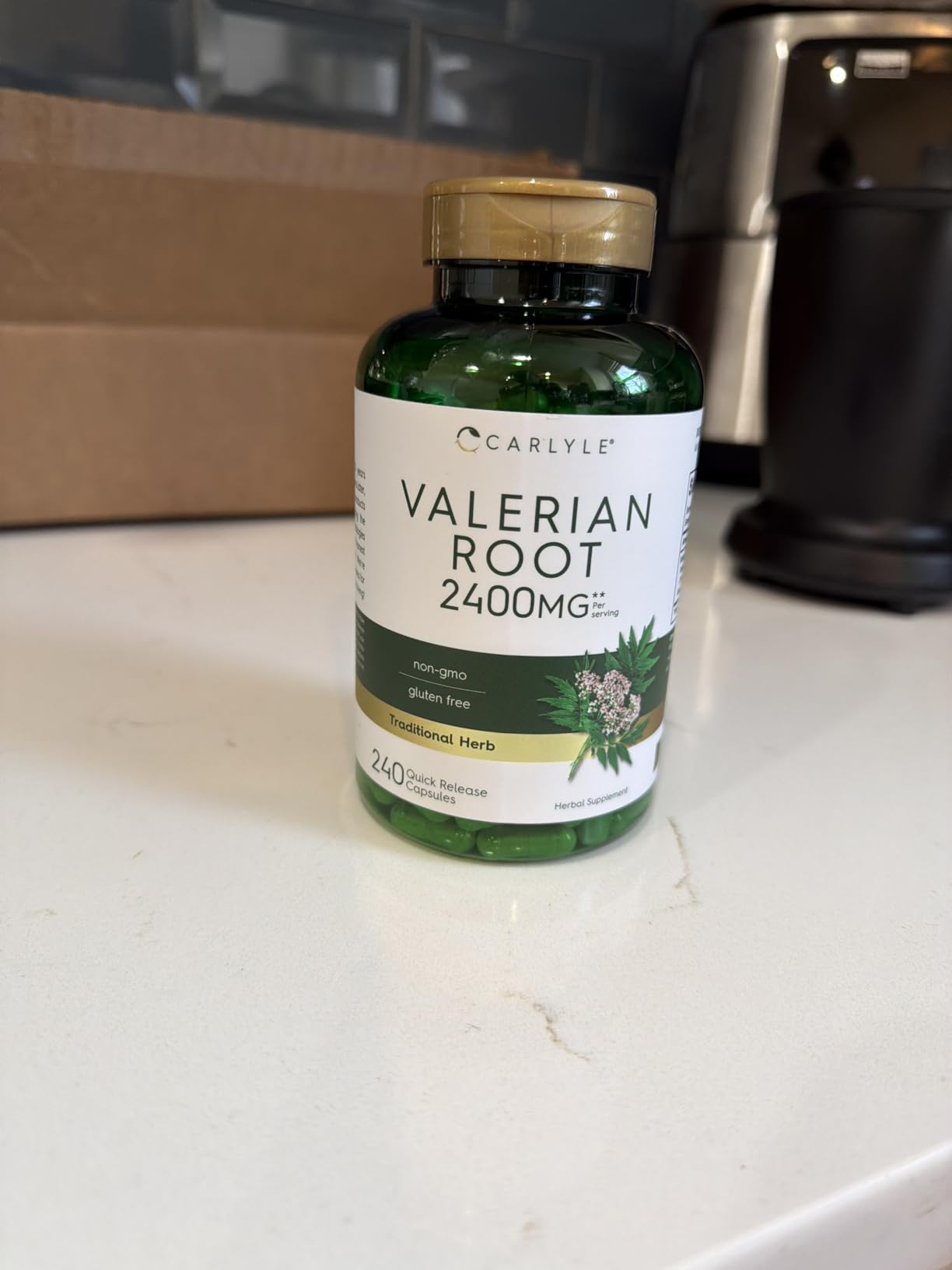 Carlyle Valerian Root Extract Supplement | 240 Capsules customer photo 2