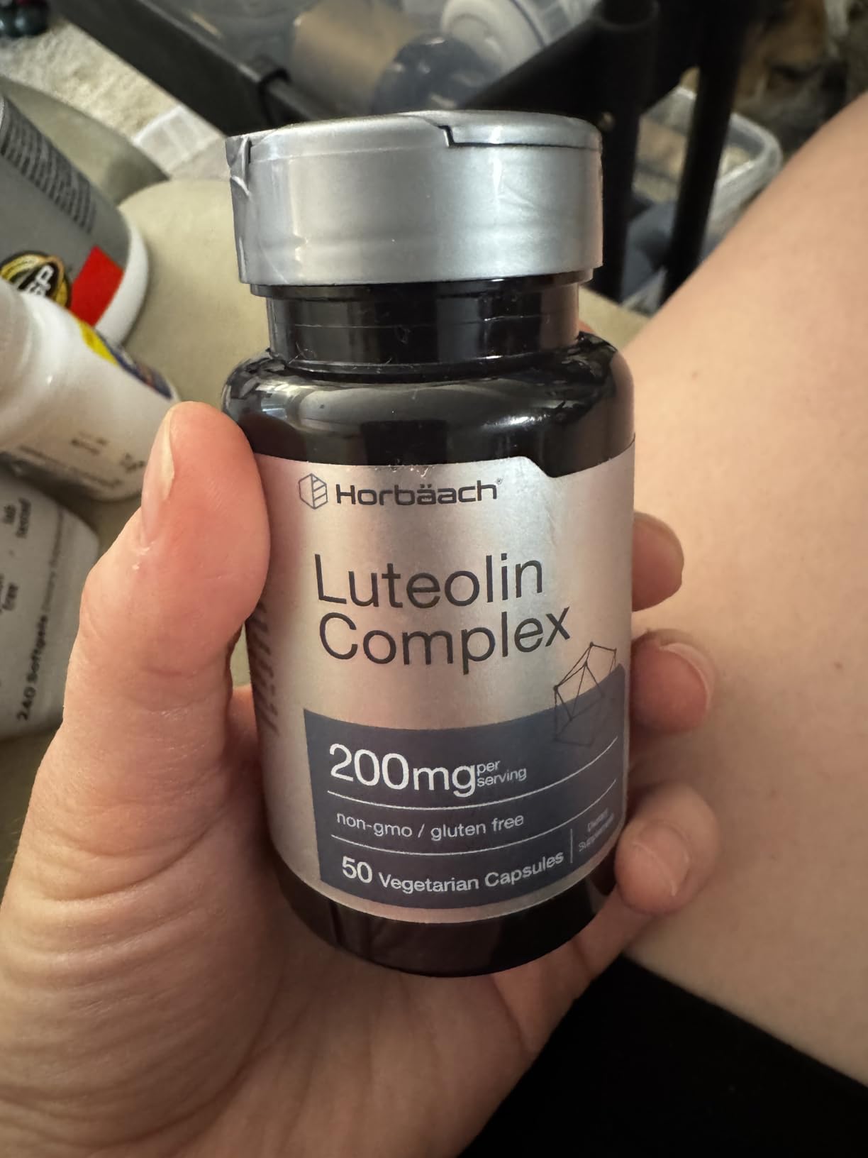 Horbäach Luteolin Supplement | 200mg | 50 Capsules | Complex with Rutin customer photo 2