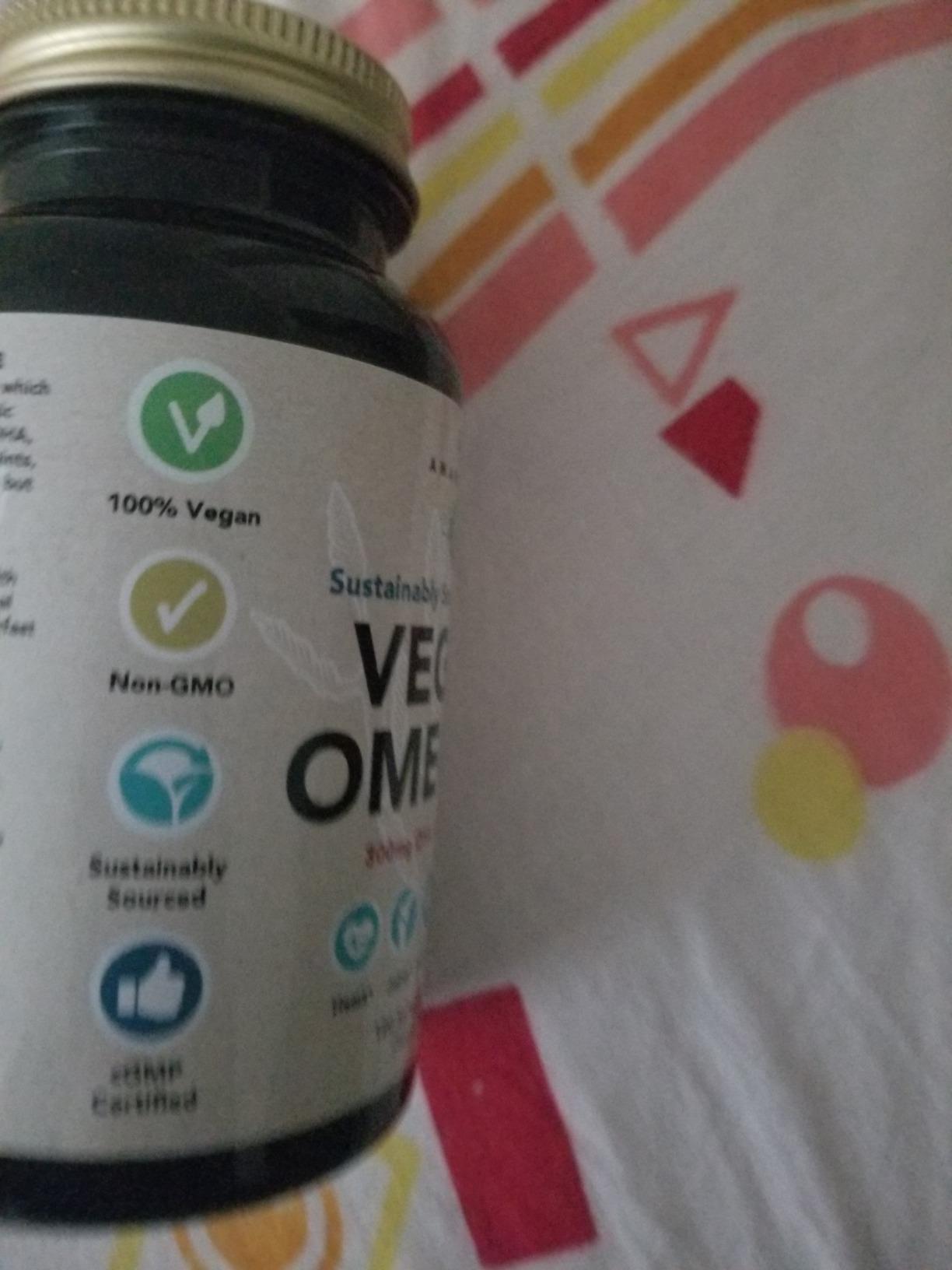 AMANDEAN Vegan Omega-3 Supplement, Algal Oil Algae DHA EPA Softgels, 120ct customer photo 2
