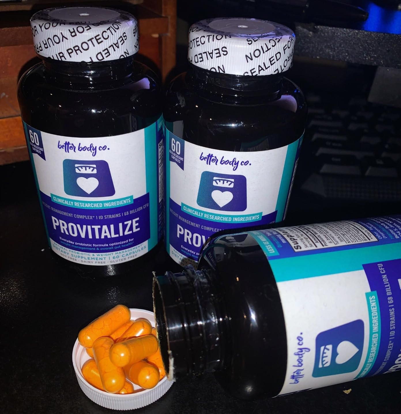 BB Company Provitalize | Probiotics for Women Digestive Health, Menopause, Joint Support | Sexy Midsection Curves, Bloat | Turmeric Curcumin Moringa | Vegetarian & Gluten-Free | Ages 40+ | 60 Ct customer photo 2