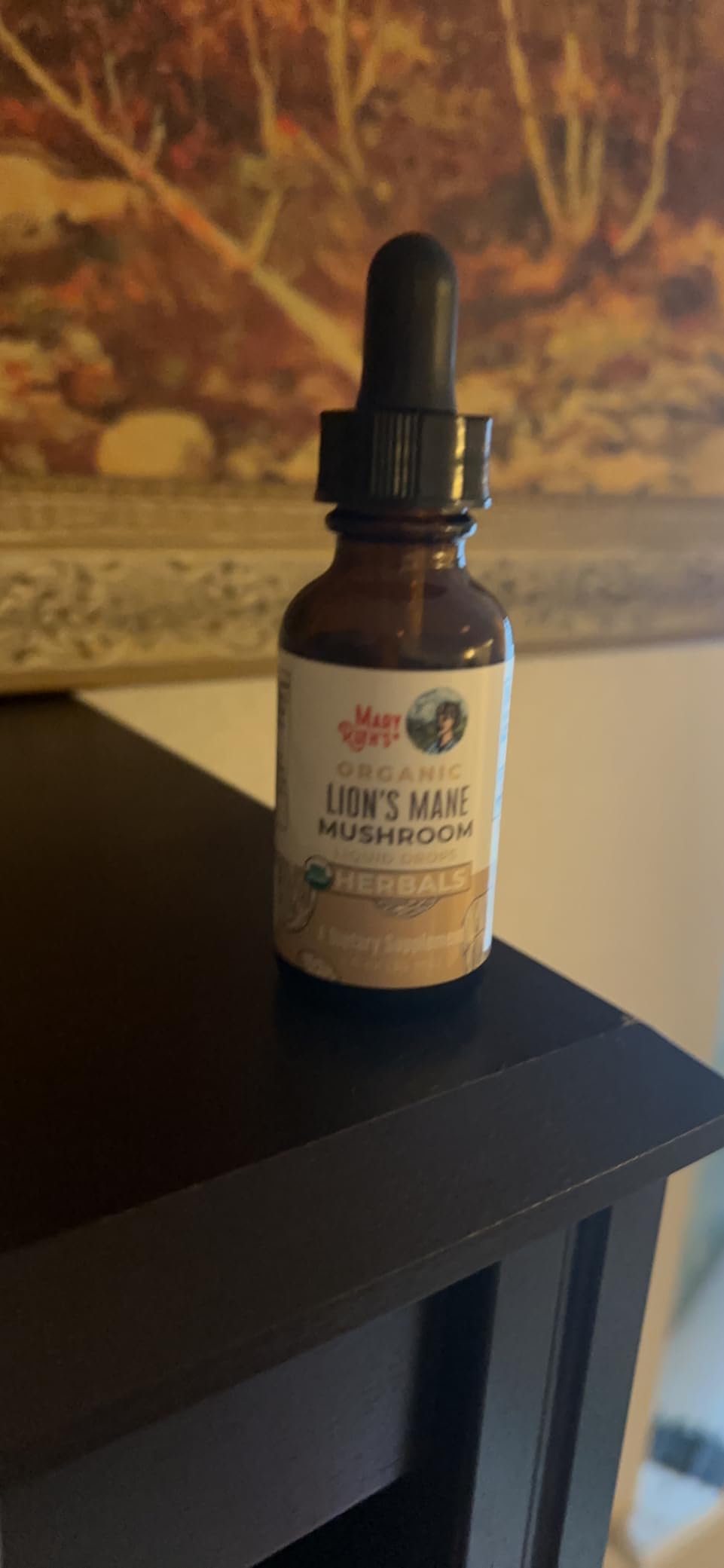 MARYRUTH'S Lions Mane Mushroom Supplement Liquid Drops 1 Fl Oz, Non-GMO customer photo 2