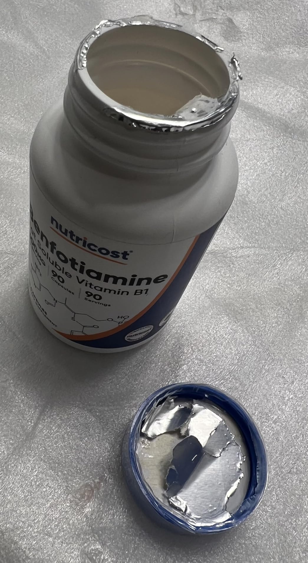 Nutricost Benfotiamine 300mg, 90 Capsules, Fat Soluble Vitamin B1, GMO-Free customer photo 2