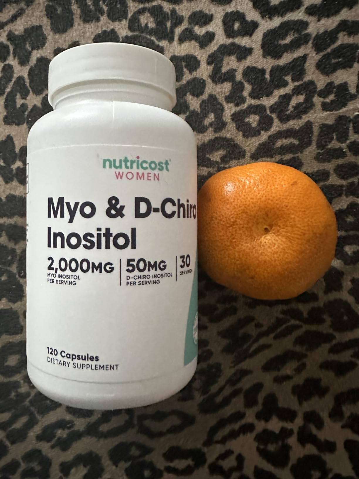 Nutricost Myo Inositol & D-Chiro Inositol for Women, 120 Capsules, GMO-Free customer photo 2