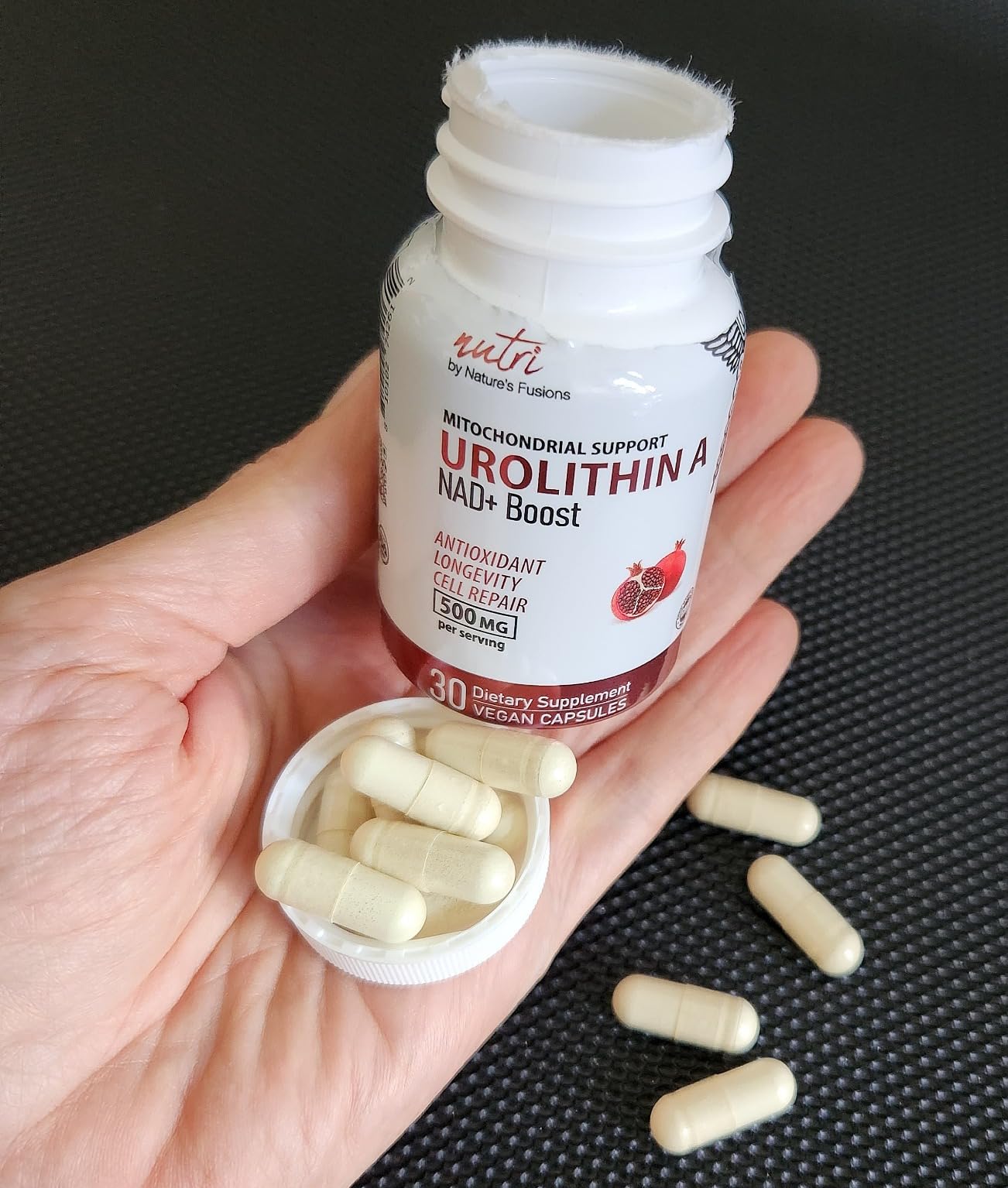 Nutri Urolithin A Diacetate 500mg - Cellular Energy - 30 Caps customer photo 2