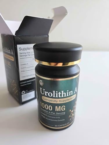 Urolithin A 1000mg with CoQ10 & PQQ, Urolithin A Supplement for Mitochondrial & Cellular Energy Support, Healthy Aging, Cellular Renewal and Longevity, 60 Capsules customer photo 1