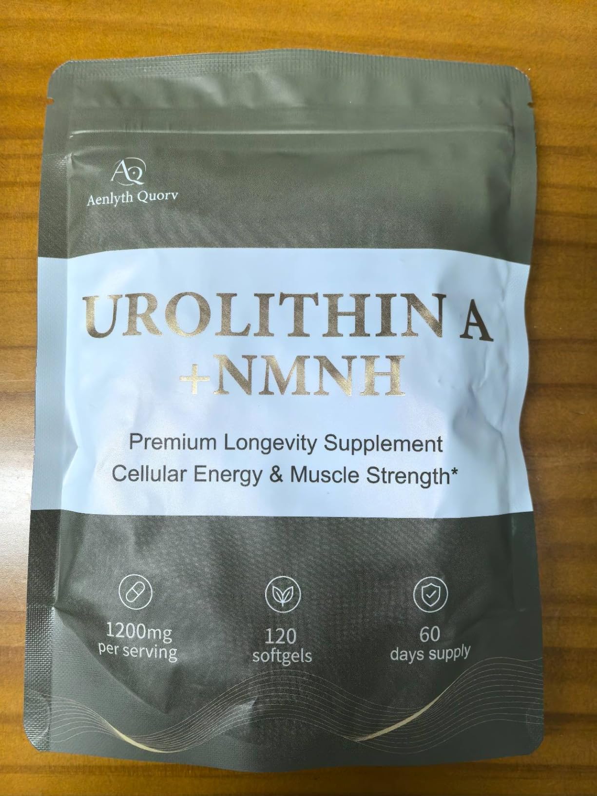 Urolithin A NMNH Supplement for Mitochondrial, Healthy Aging, 120 Softgels customer photo 1