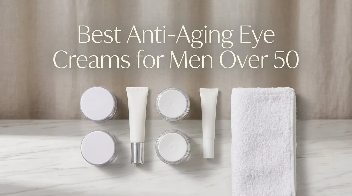 Best Anti-Aging Eye Creams for Men Over 50
