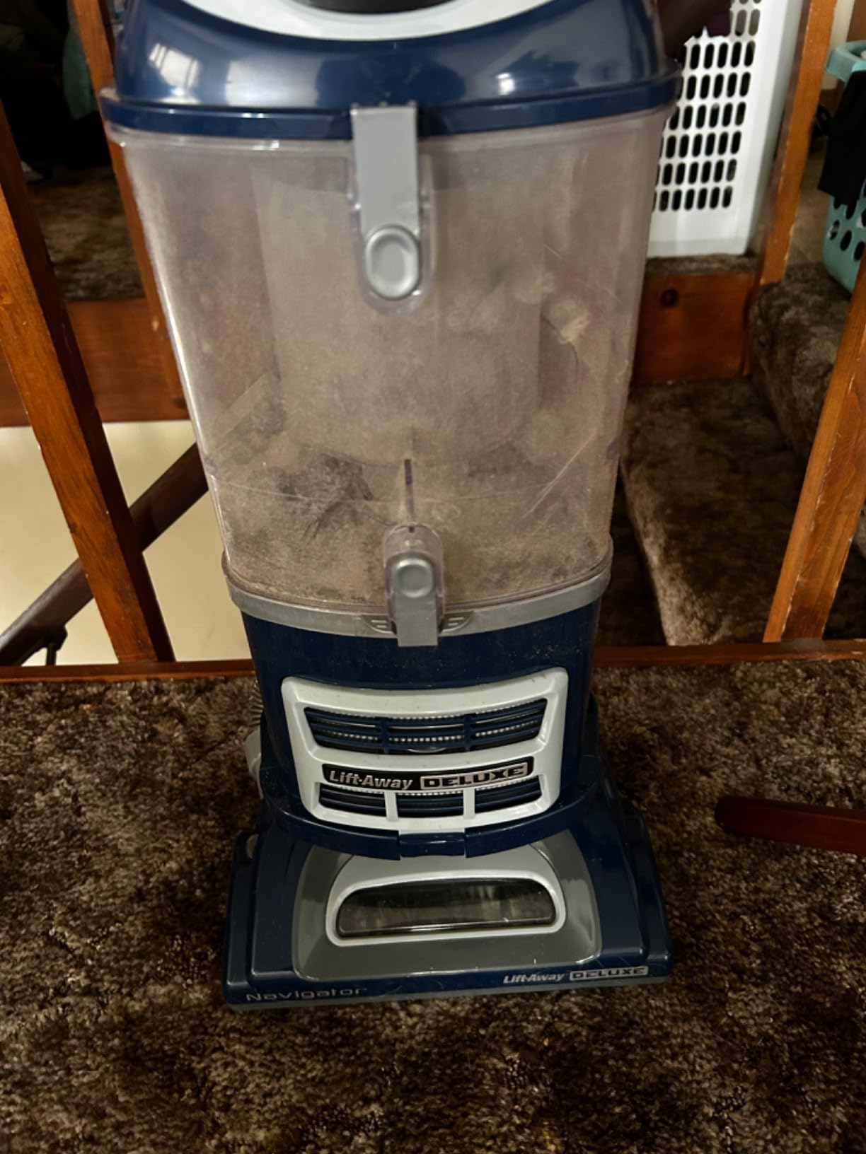 Shark Navigator Lift-Away Vacuum, HEPA, Carpet and Pet Hair, Blue, NV360 customer photo 2