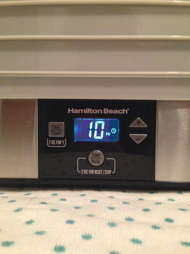 Hamilton Beach Digital Food Dehydrator for Fruit, Jerky, Vegetables & More customer photo 1