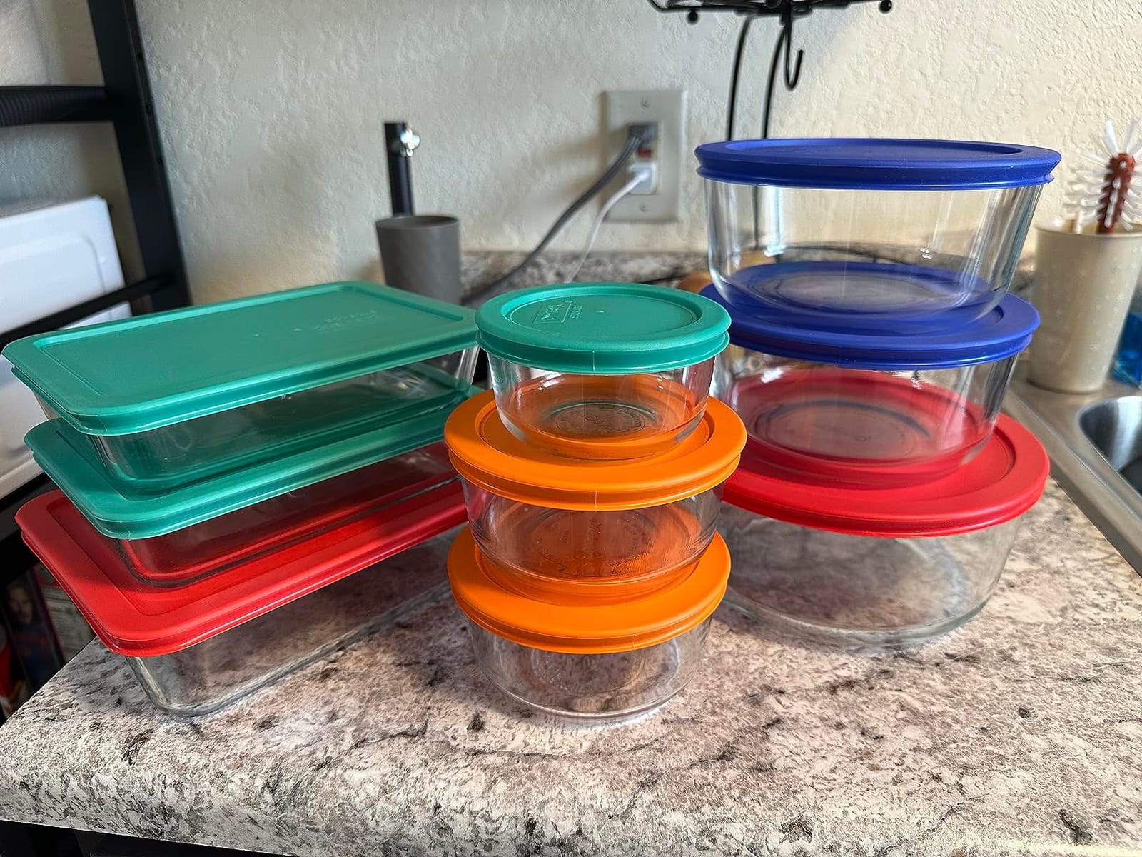 Pyrex Simply Store (9-Pack) Mixed Sized Glass Food Storage Set customer photo 1
