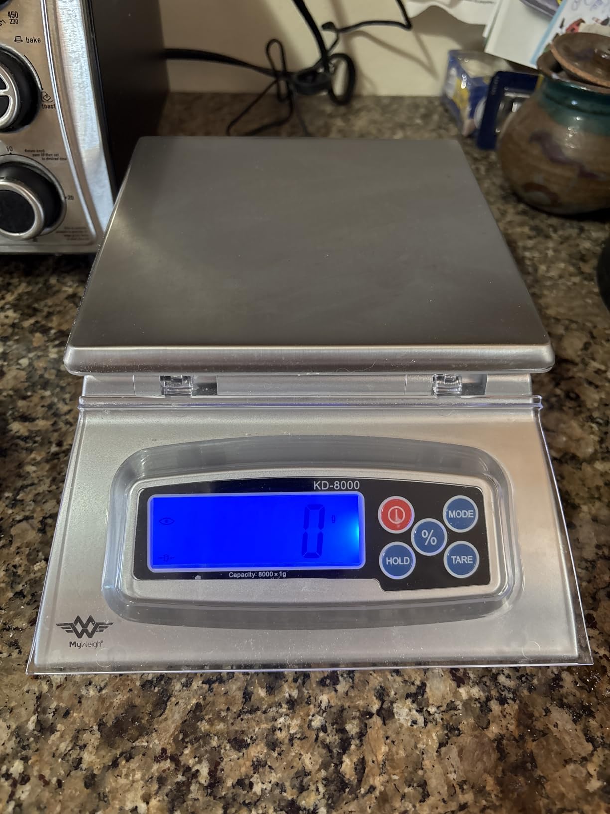 My Weigh KD-8000 Digital Food Scale (Silver) customer photo 1