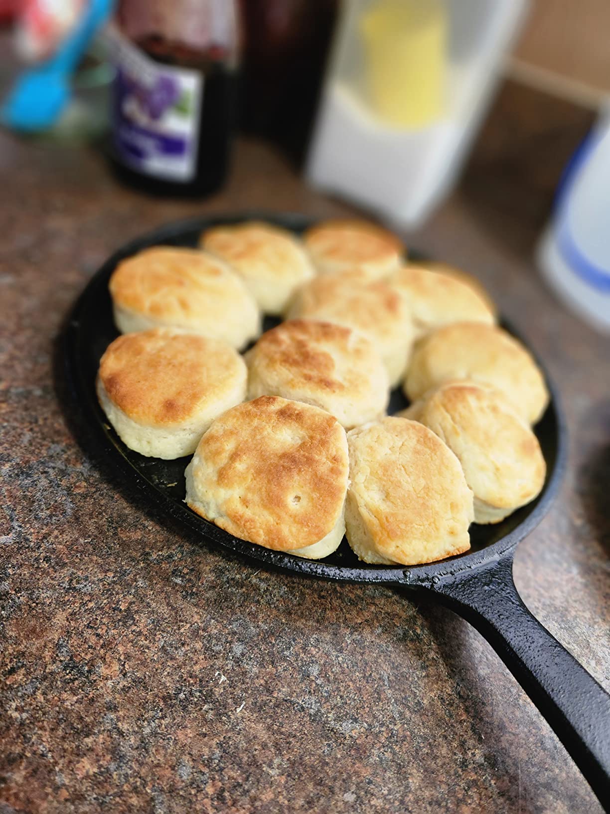 Commercial CHEF 3-Piece Cast Iron Griddle Set, Pre-Seasoned, CHCI81012 customer photo 2