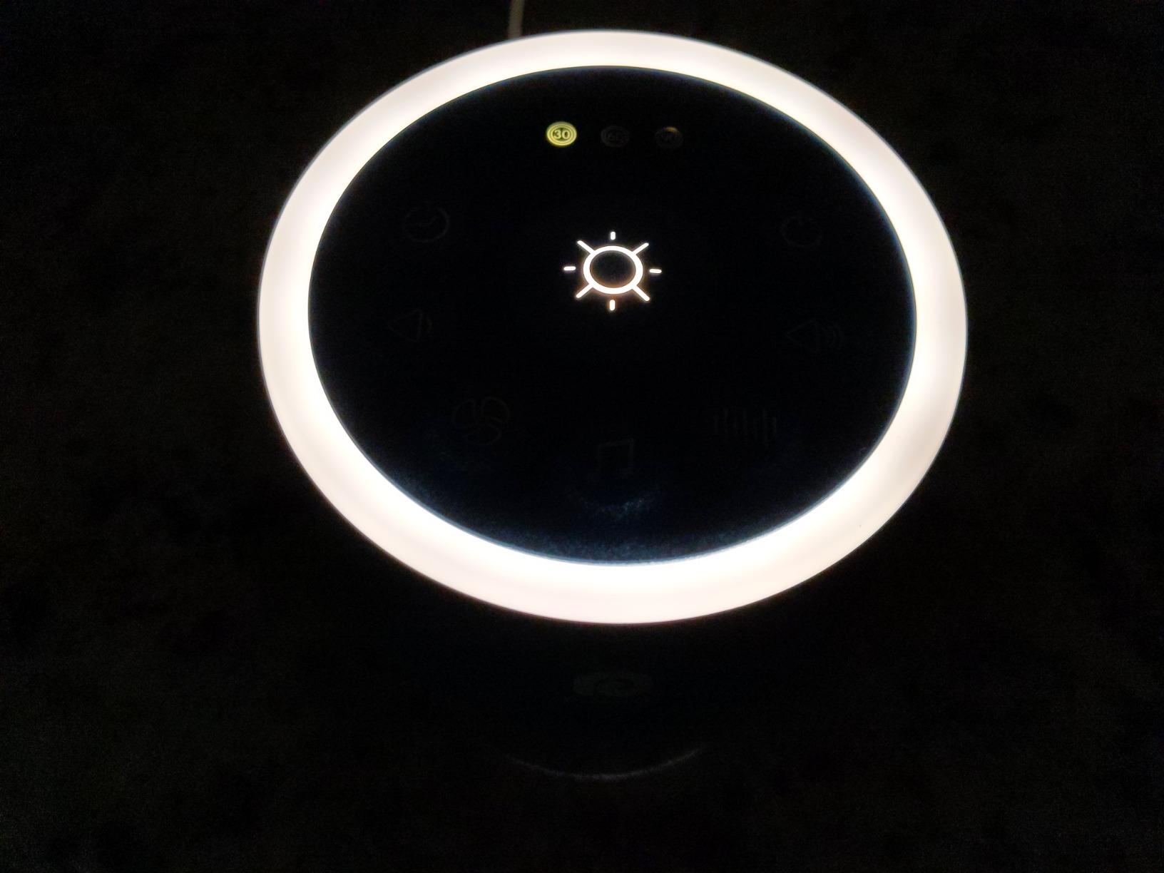 Dreamegg D1 Sound Machine Baby - White Noise Machine for Baby with Night Light, 24 High Fidelity Sounds, Timer & Memory Feature, Noise Machine with Nursery Lamps for Adults, Home, Office (White) customer photo 1