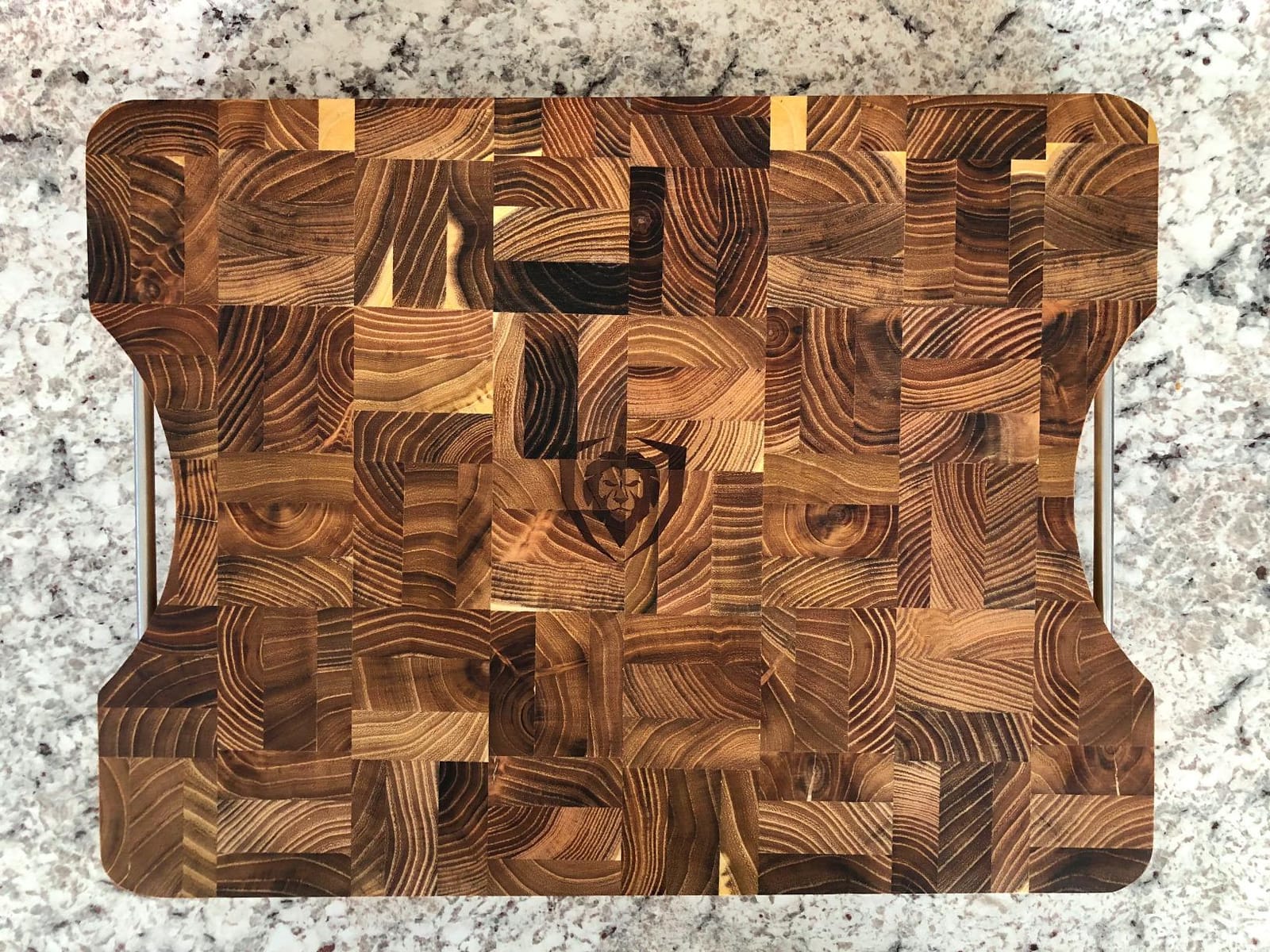 Dalstrong Cutting Board - End-Grain Teak, 16in x 12in customer photo 1