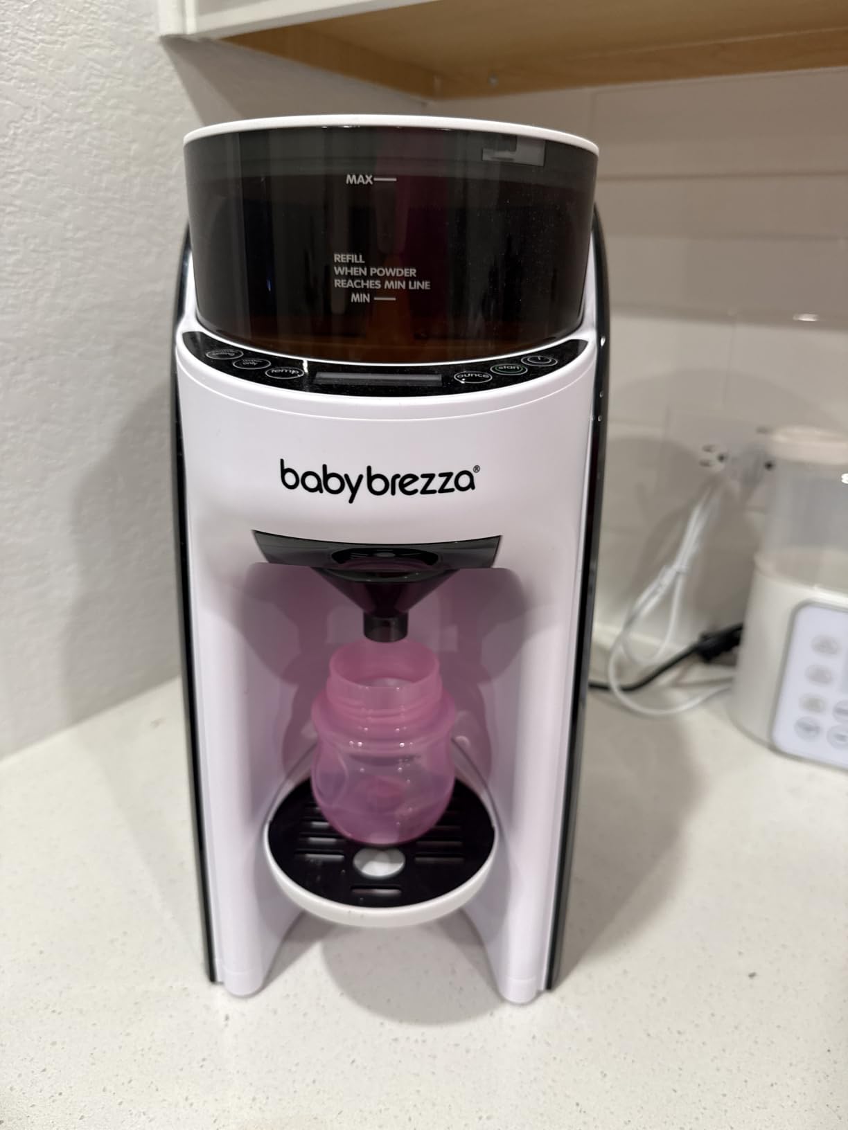 Baby Brezza Formula Pro Advanced Formula Dispenser + Bottle Maker Machine customer photo 1