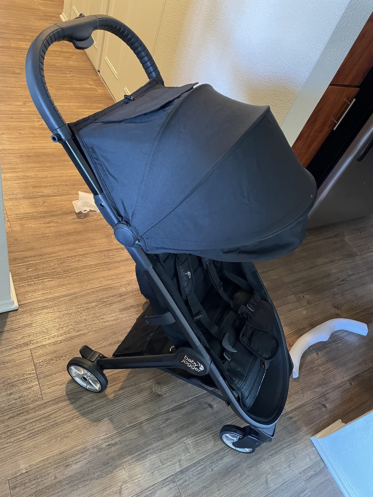 Baby Jogger® City Tour 2 Carry-On Approved Travel Stroller, Ultra-Compact Baby Stroller, Lightweight, Easy Fold, Baby Travel Essential, Pitch Black customer photo 2