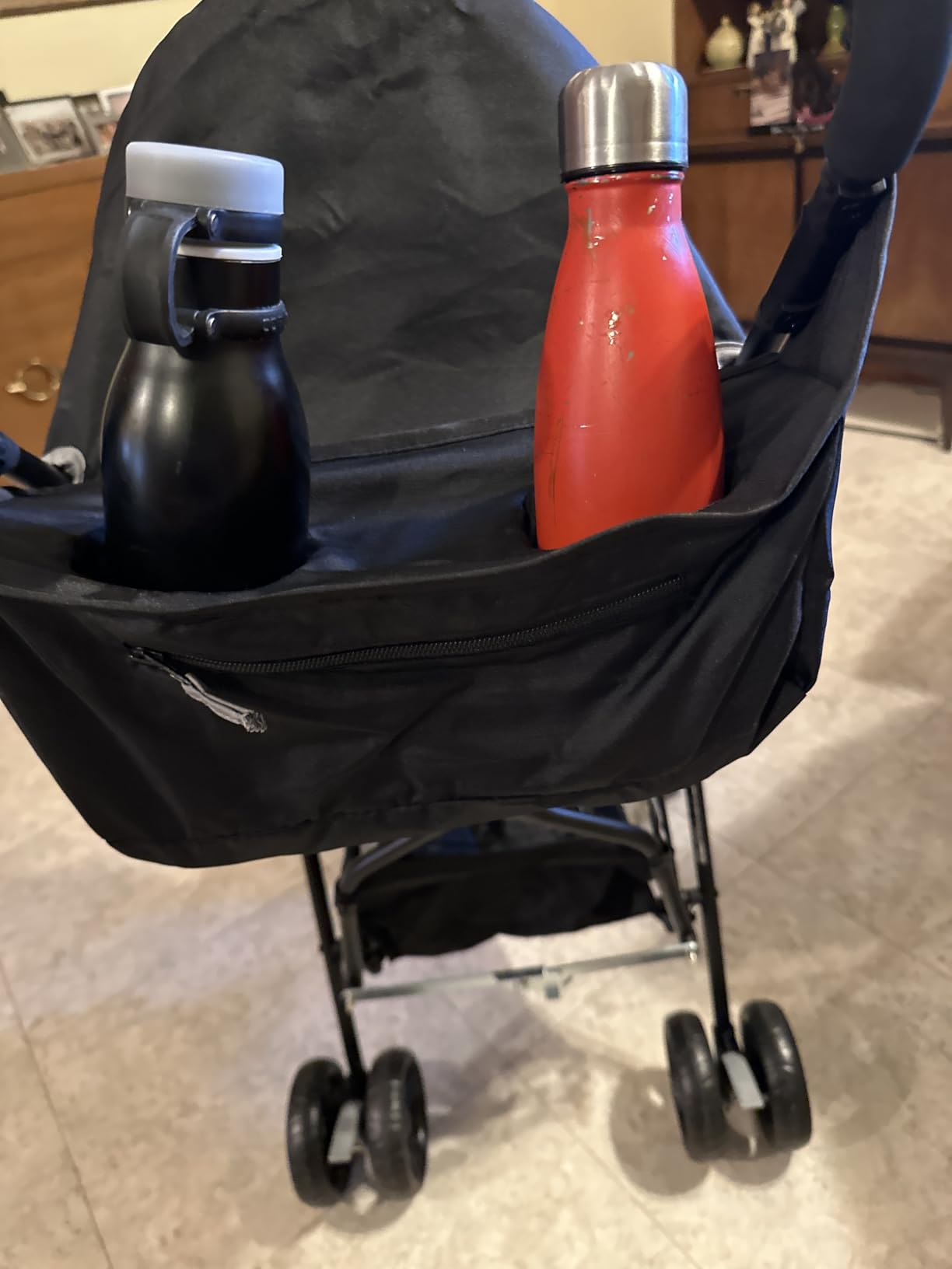 Ingenuity 3D Mini Convenience Stroller – Lightweight Stroller with Compact Fold, Multi-Position Recline, Canopy with Pop Out Sun Visor and More – Umbrella Stroller for Travel and More, Gray customer photo 1