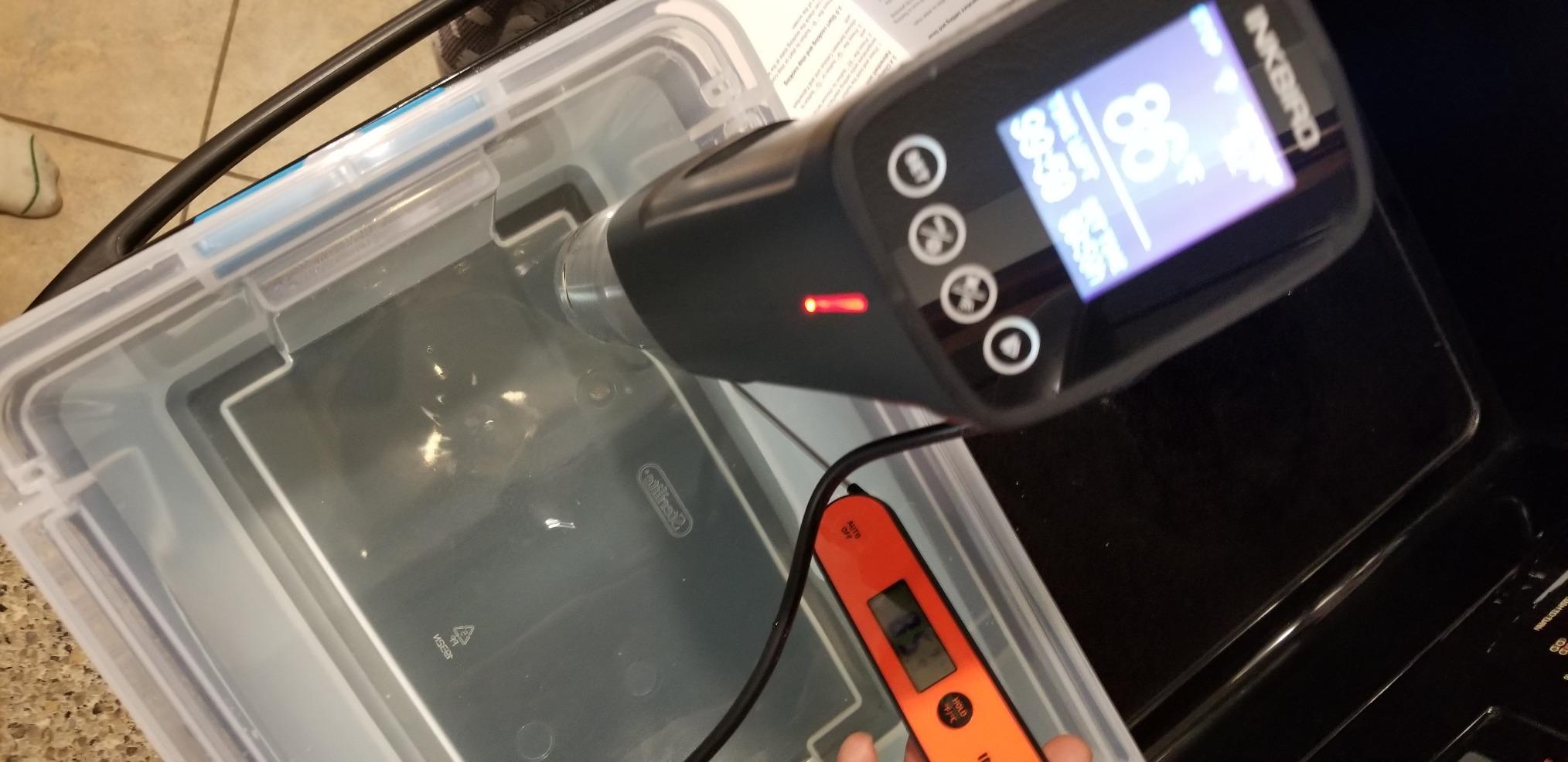 NKBIRD WIFI Sous Vide Cooker ISV-100W, 1000 Watts Fast-Heating W/Free APP customer photo 2