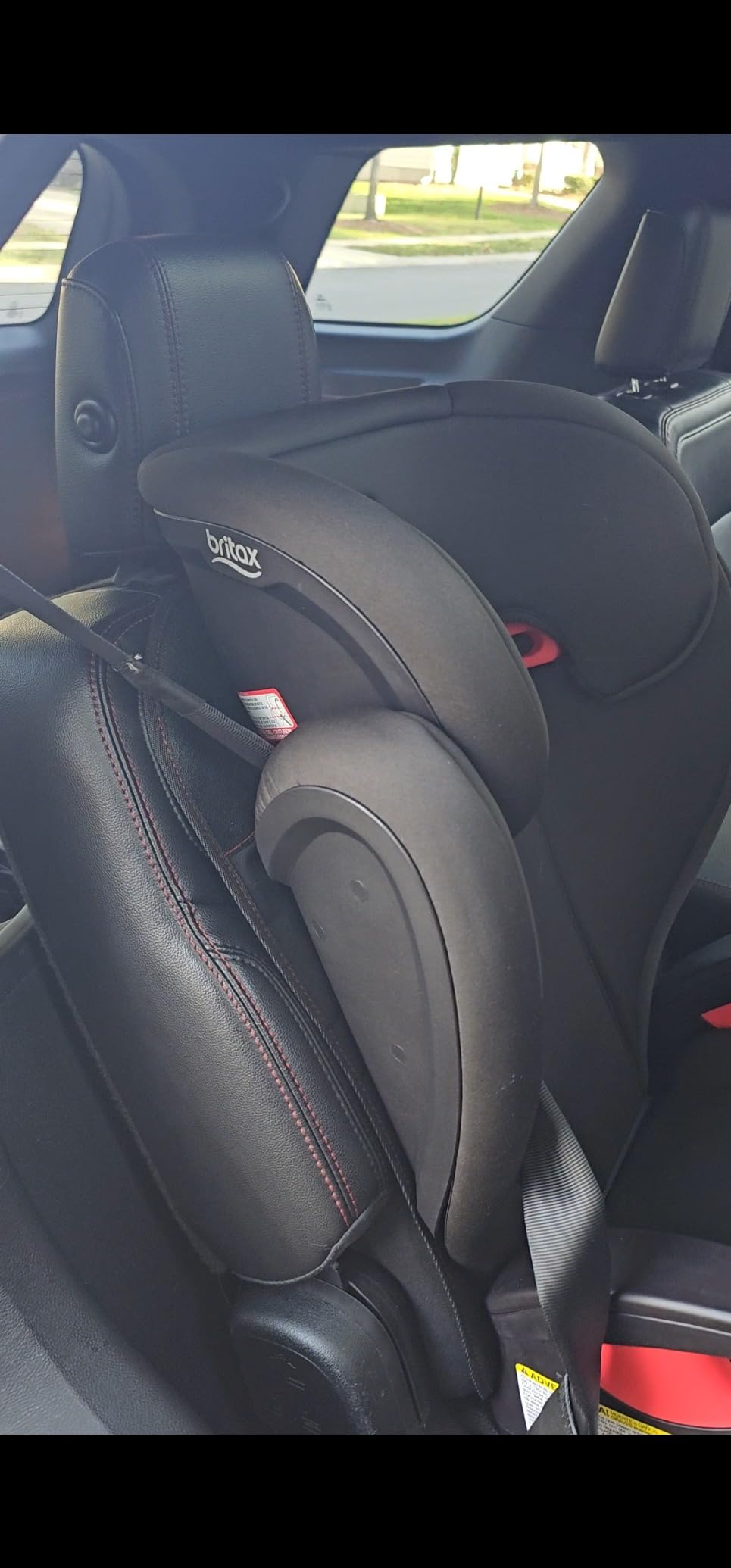 Britax Skyline 2-Stage Belt-Positioning Booster Car Seat, Dusk - Highback and Backless Seat customer photo 2