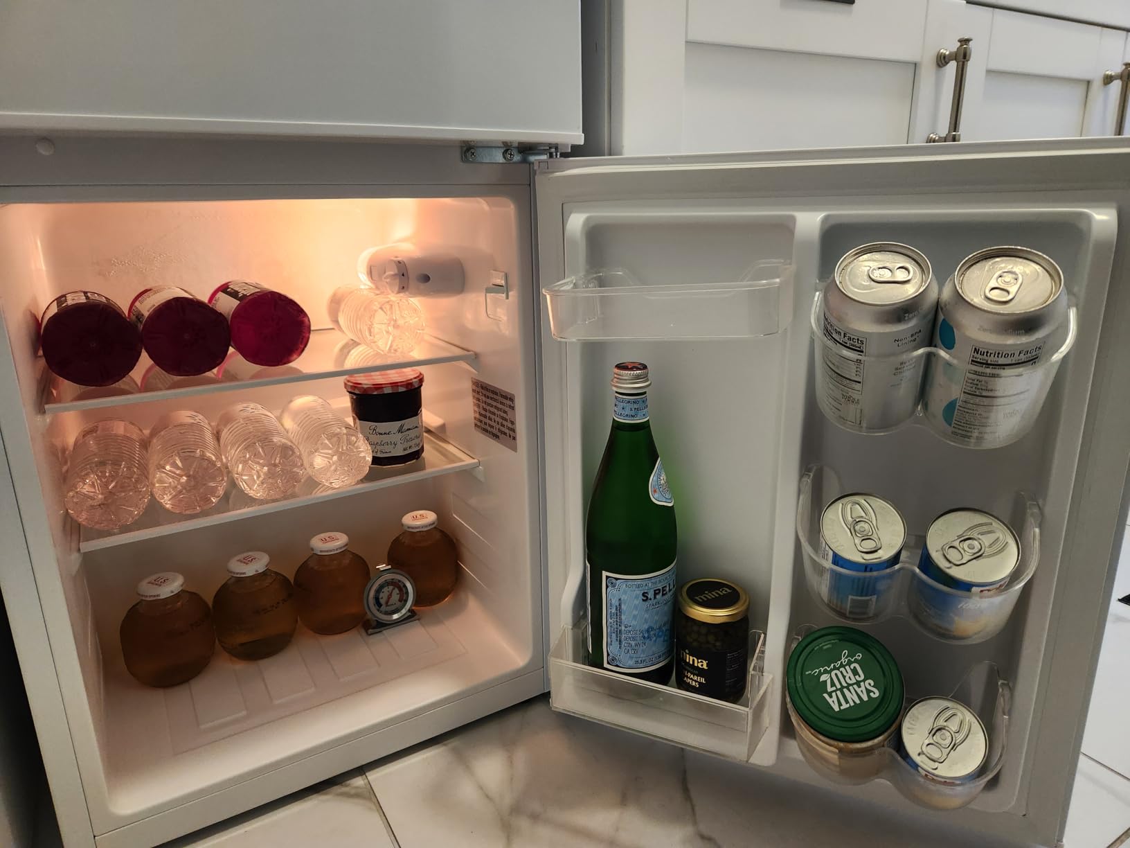 Frigidaire EFR840 Retro Mini Fridge with Freezer & Side Bottle Opener - Small 2 Door Refrigerator for Office Bar or College Dorm Room - 3.2 Cu Ft, Black customer photo 2