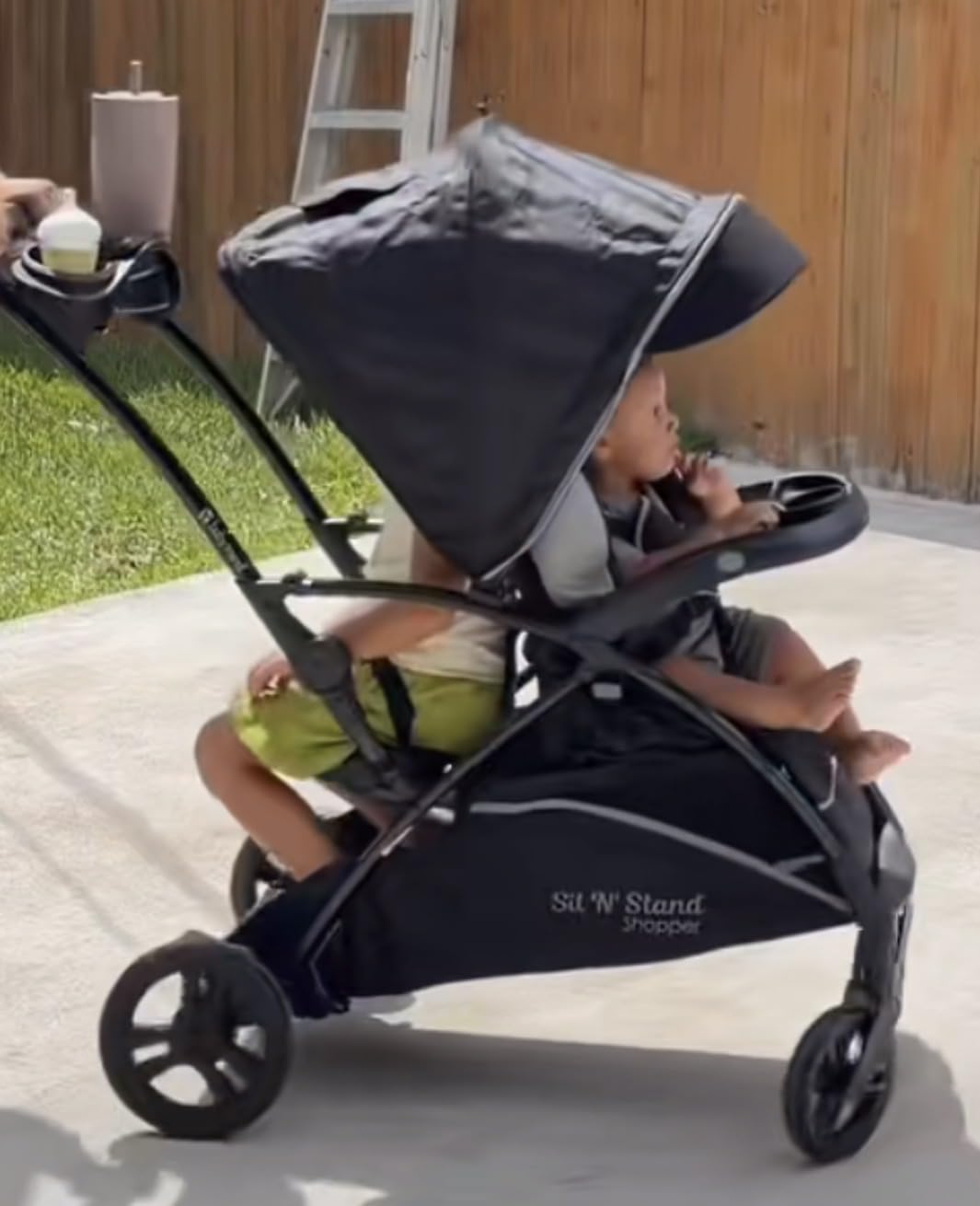 Baby Trend Sit N' Stand® 5-in-1 Shopper Stroller, Kona customer photo 1