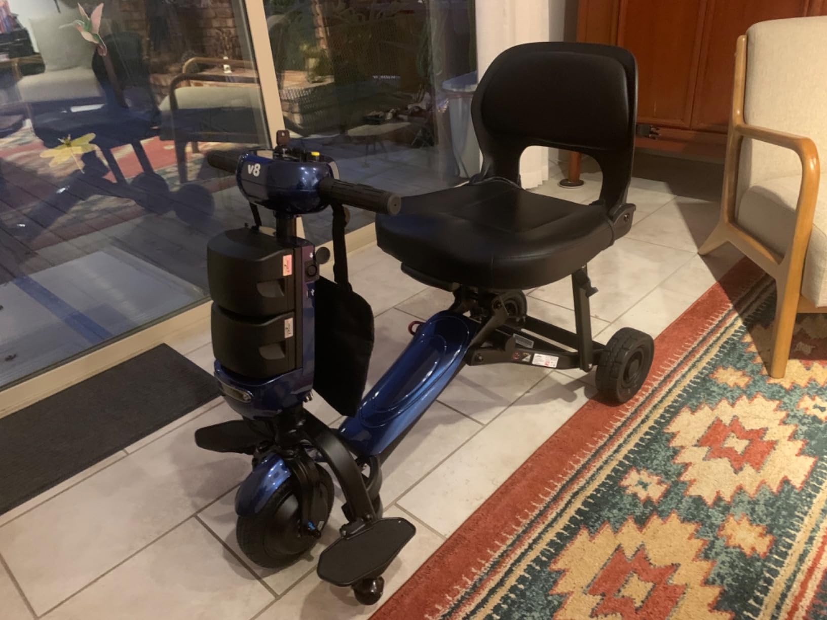 iLiving V8 Foldable Electric Mobility Scooter customer photo 1