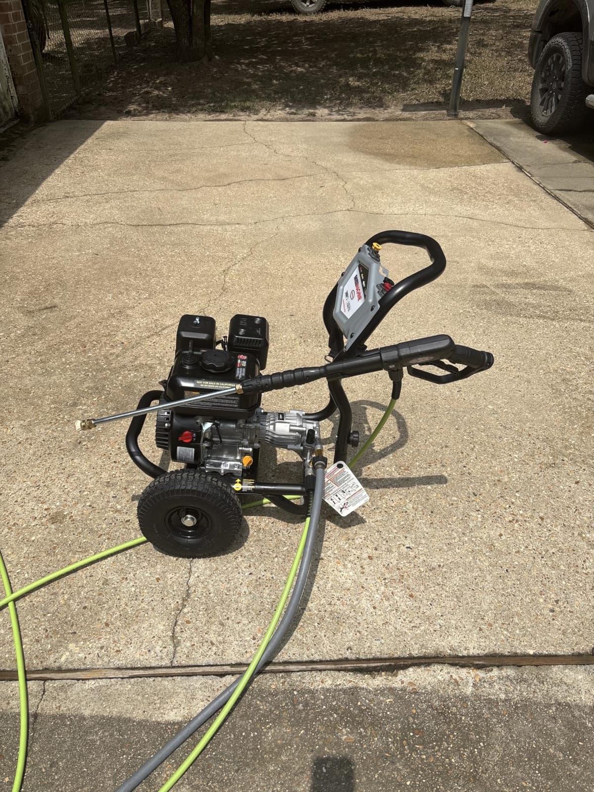 Simpson Clean Machine 3400 PSI Gas Pressure Washer, 2.5 GPM, CRX engine customer photo 2
