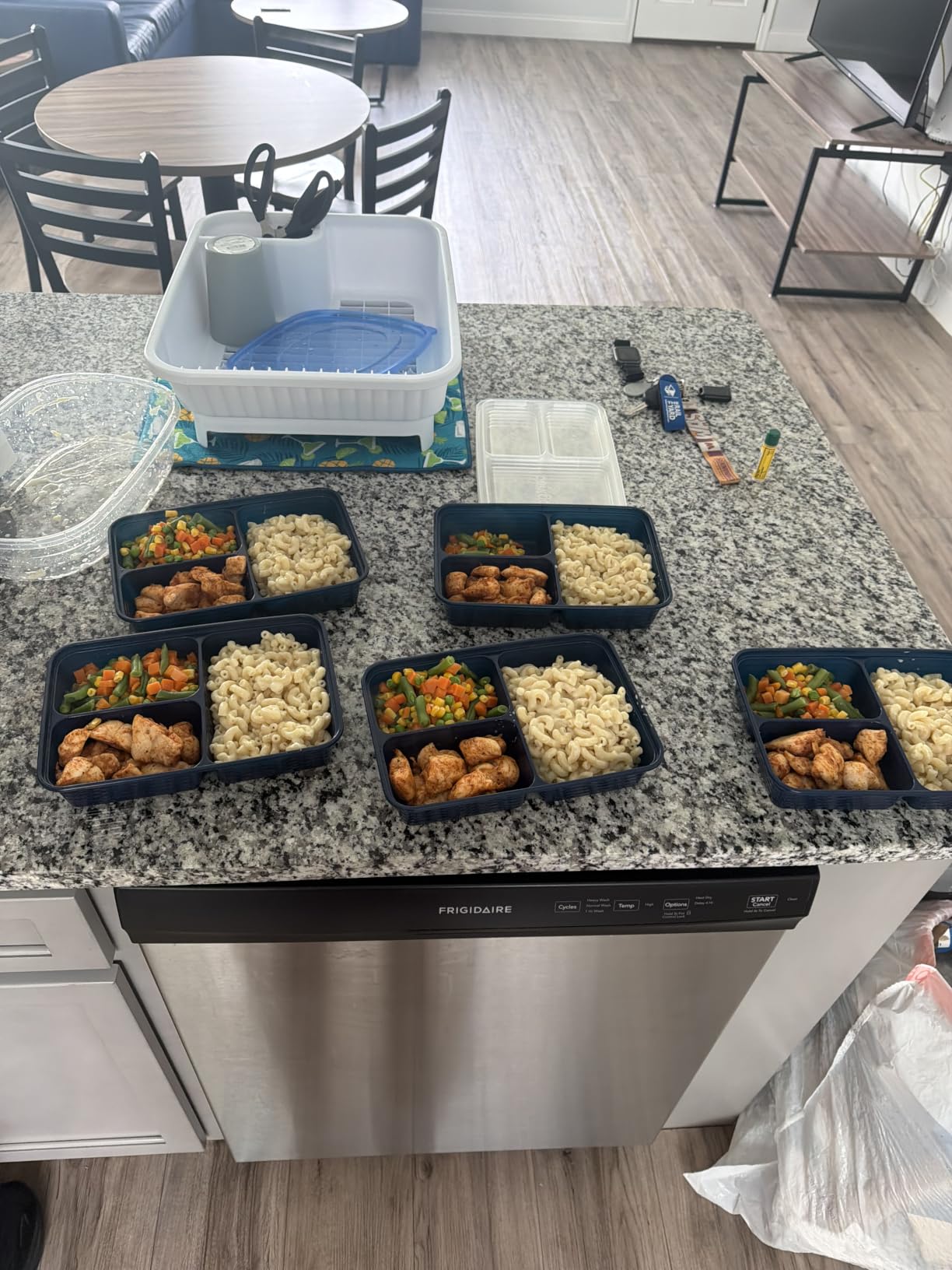 Bentgo Prep 3-Compartment Meal Prep Containers with Lids, 20 Piece Set customer photo 2
