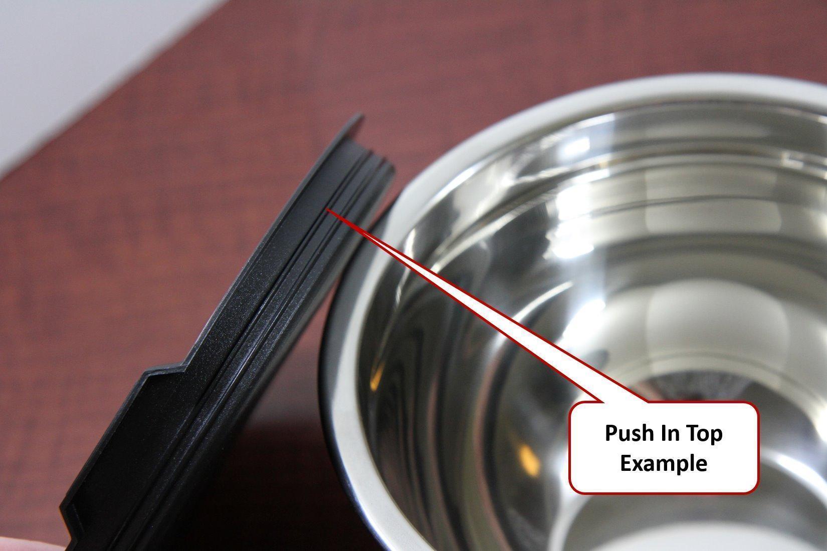 Bellemain Stainless Steel Mixing Bowls with Airtight Lids Set - Set of 3 customer photo 2