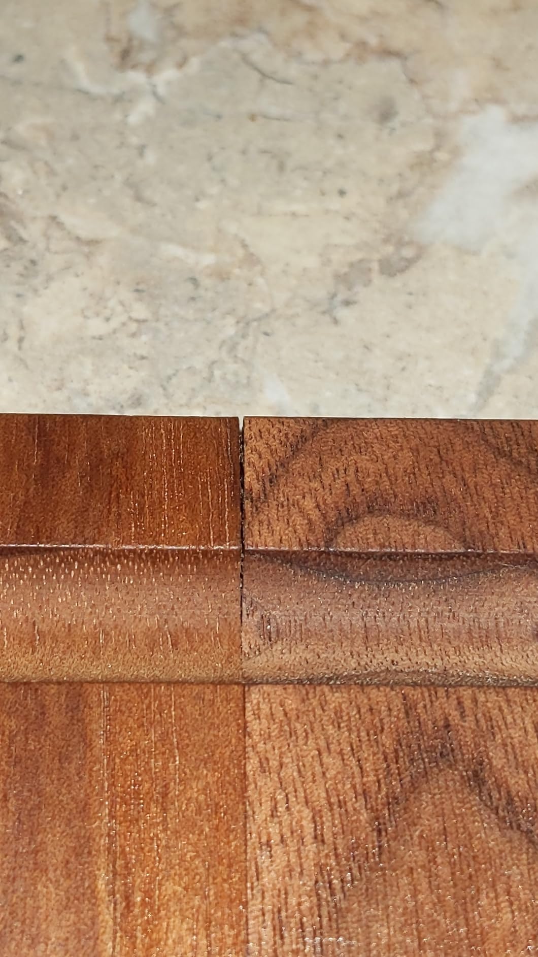 Mevell Extra Large End Grain Black Walnut Butcher Block Cutting Board customer photo 2