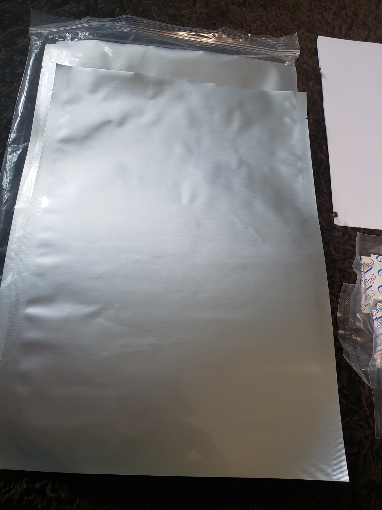 Wallaby 5-Gallon Zipper 10 Mil Mylar Bags, Oxygen Absorbers (15-Pack) customer photo 1