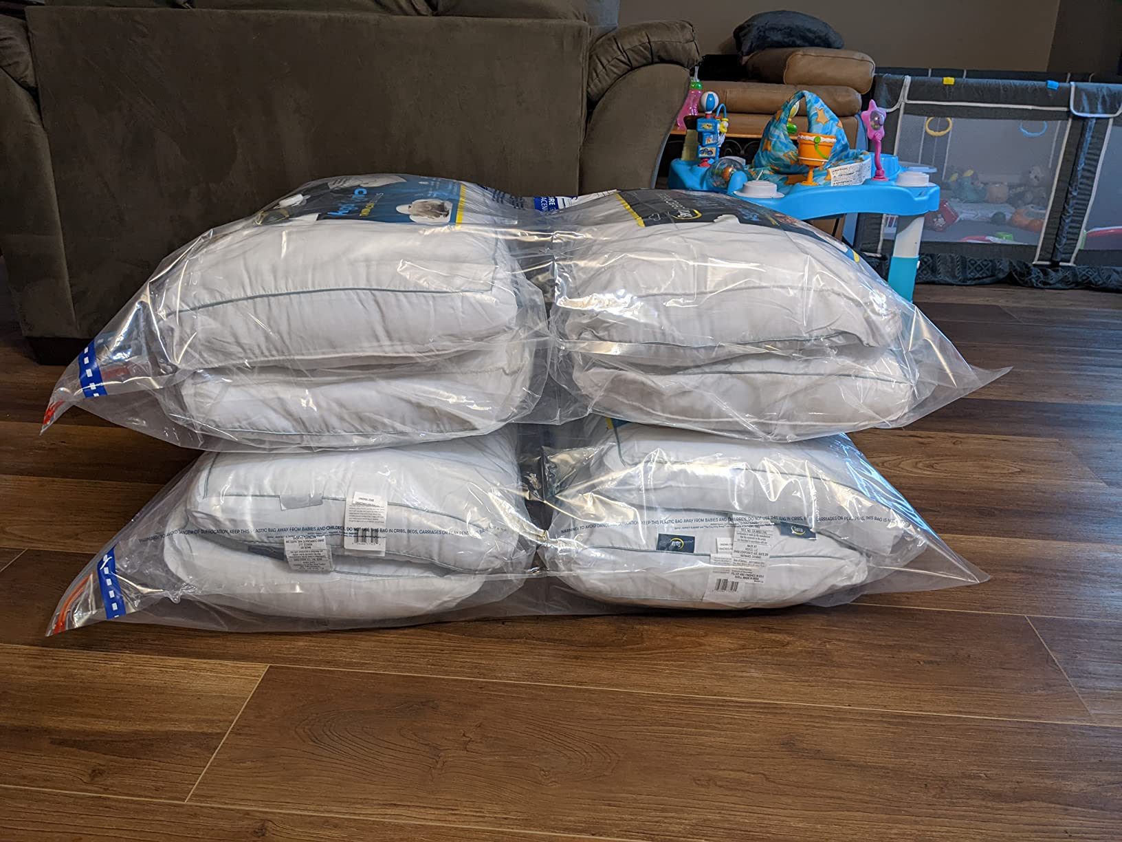 Shrink-Pak Space Bags Vacuum Storage Bags for Bedding Jumbo Compression 3 Pack Clear for Comforters Blankets (3 Jumbo/Bedding Solo) customer photo 1