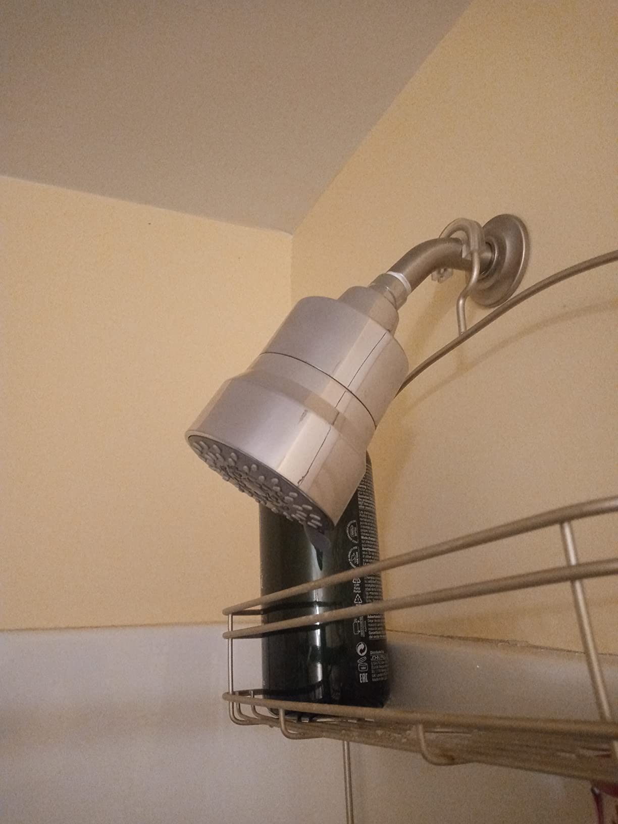 Filtered Shower Head, 3 Modes High Pressure Shower Head with 15 Stage Hard Water Filter Cartridge for Remove Chlorine and Harmful Substances customer photo 1