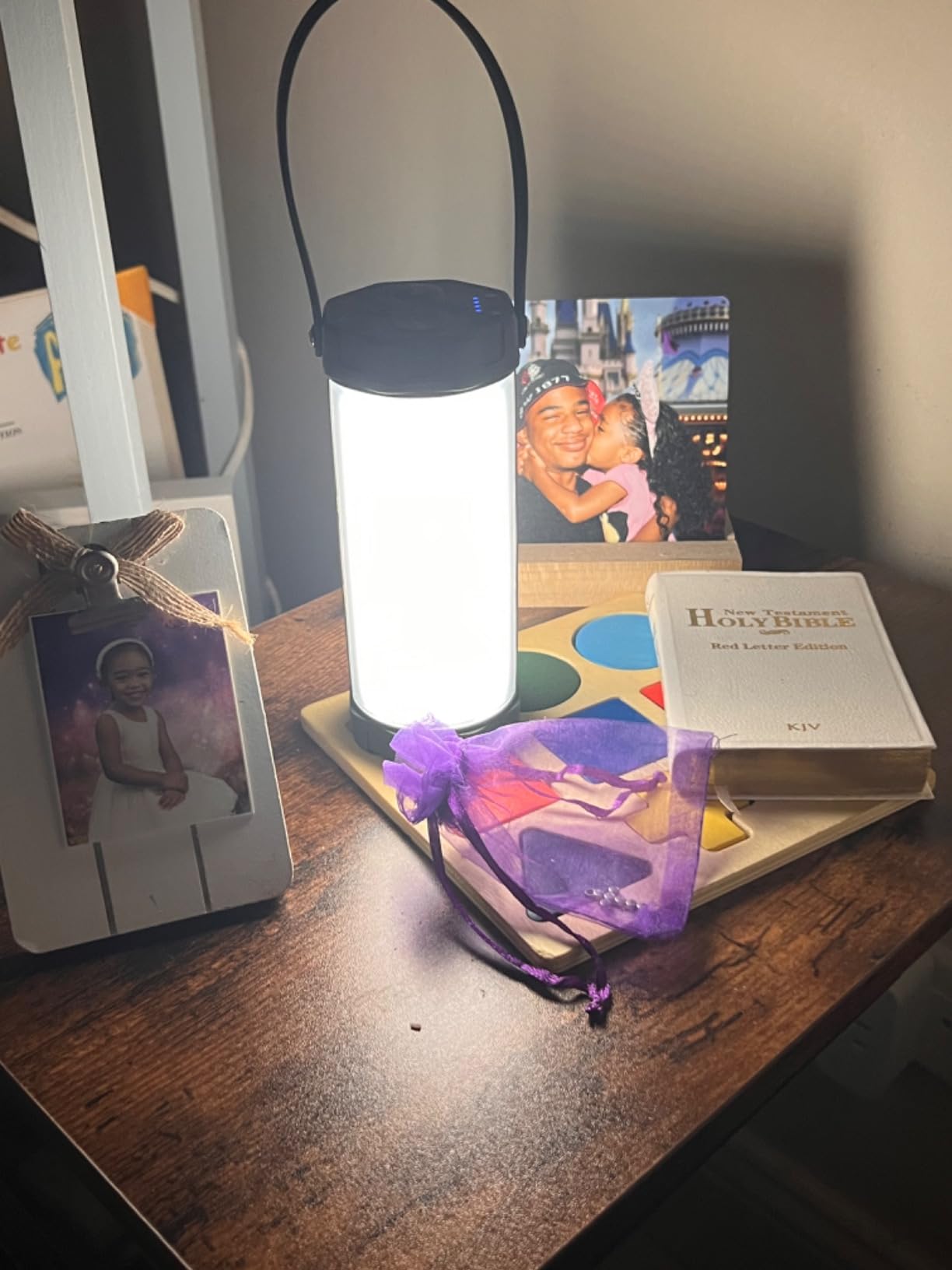 Glocusent 106 LED Camping Lights, 5000mAh Rechargeable Lantern for Outages customer photo 1