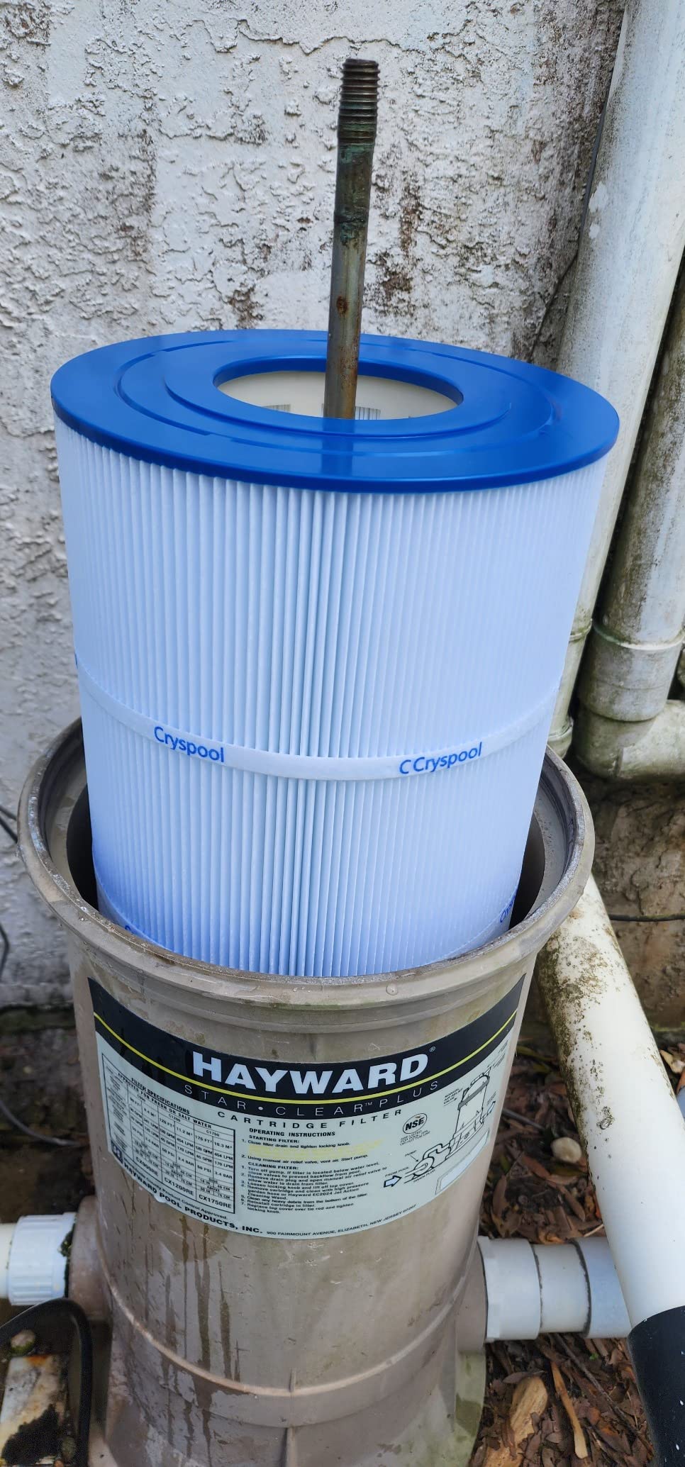 Cryspool 08055 Pool Filter Cartridge Replaces CX1200RE, C1200 customer photo 2