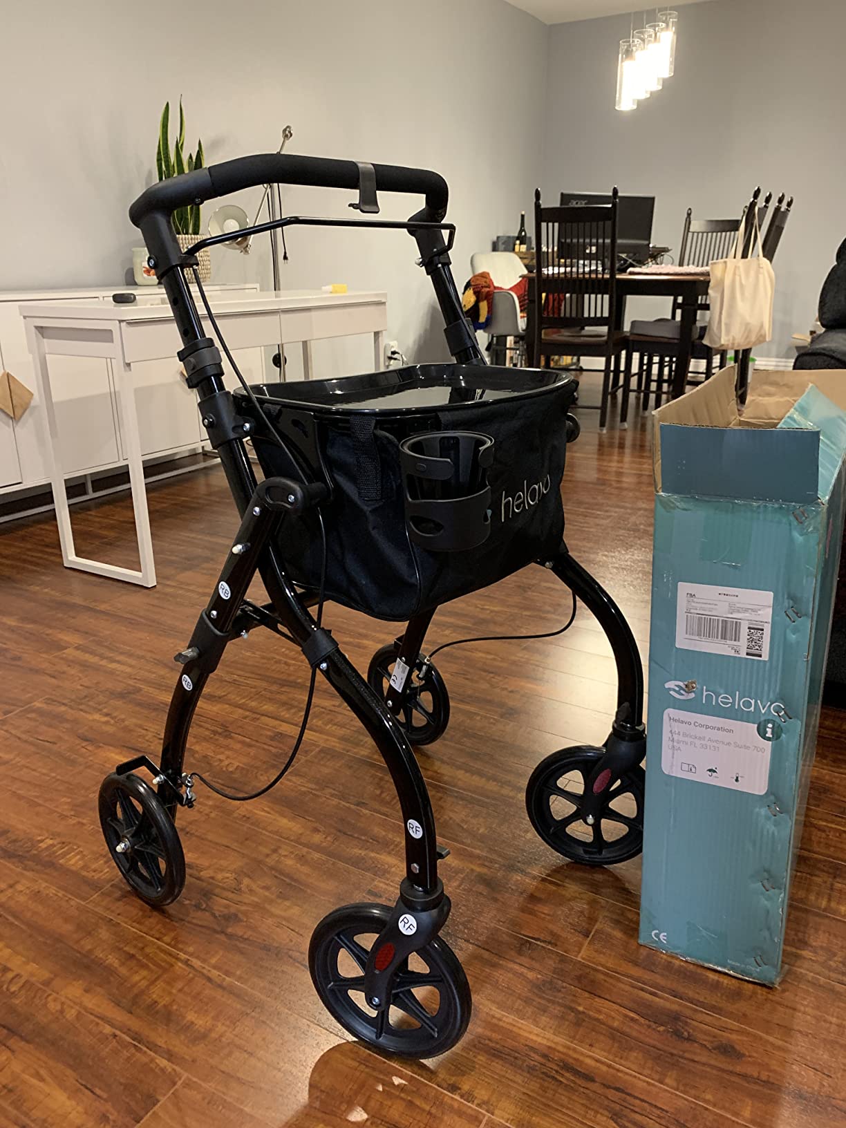 Helavo Narrow Walker for Small Spaces, 23.6