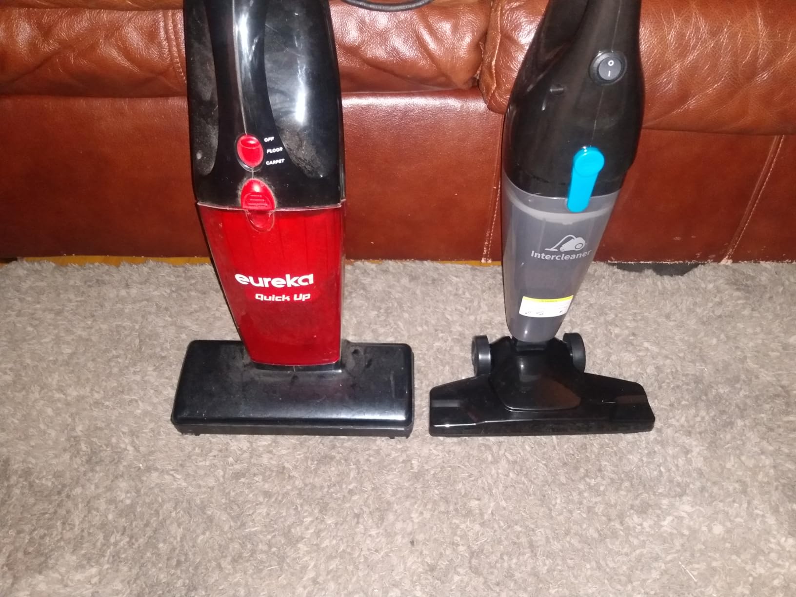 Intercleaner Corded Vacuum Cleaner, 15KPa Powerful Suction with 400W Motor, 12 in 1 Lightweight Bagless Stick Vac with Handheld, Ultra Quiet, for Hardwood Floor Carpet Car Pet Hair customer photo 2