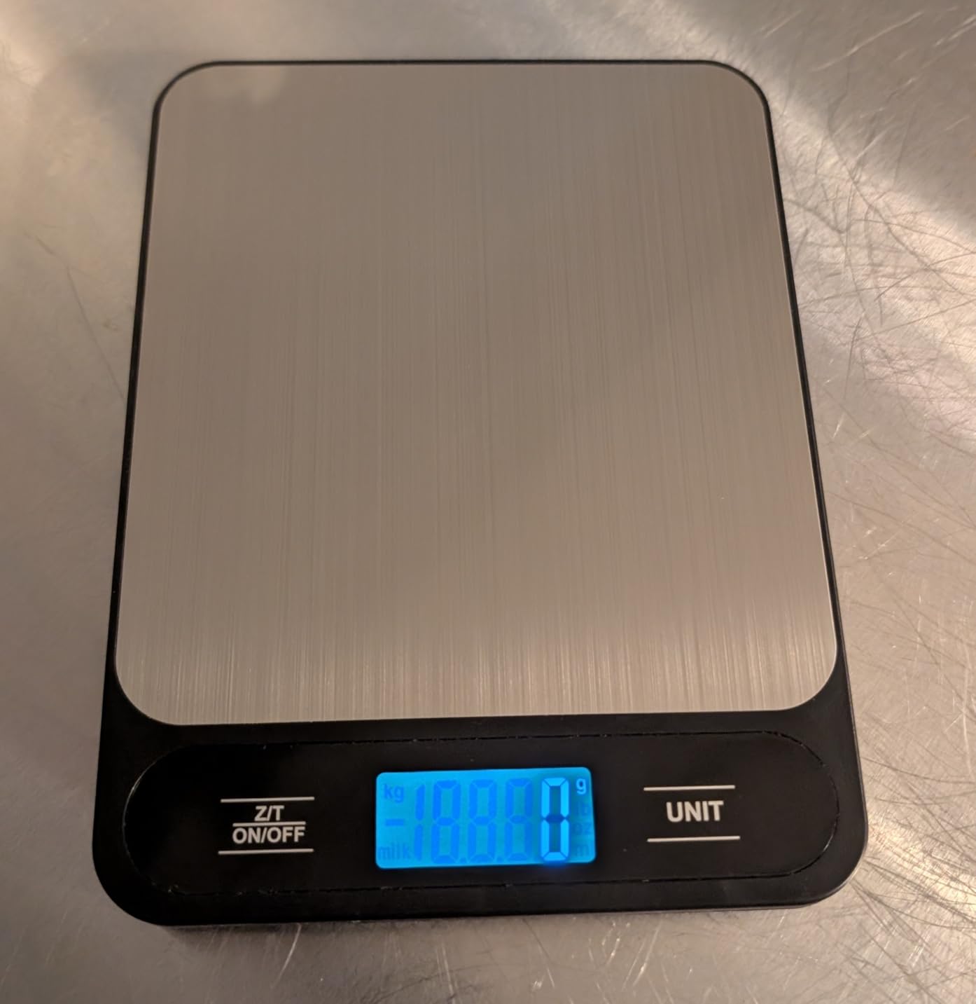 Mik-Nana Food Scale, 10kg/22lb Digital Kitchen Scale Weight Grams and Ounces for Baking Cooking Coffee Package Postage, 6 Units with Tare Function, LCD Display, Easy Clean Stainless Steel customer photo 2