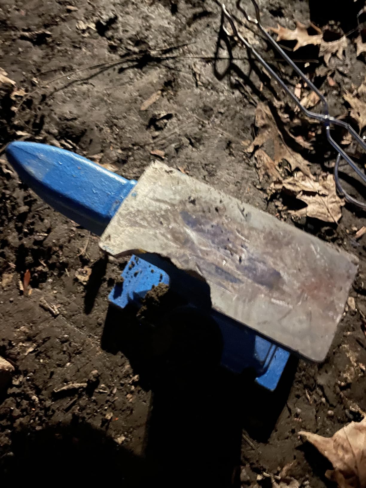HimaPro Single Horn Anvil for Blacksmith Blue - Cast Iron Anvil- A Wonderful Tool for Blacksmithing and Metal Stamping (55 LBS) customer photo 1
