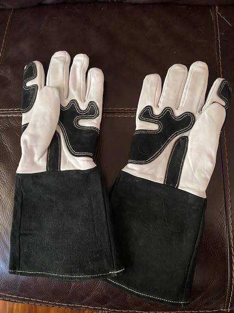 ARCCAPTAIN Tig Welding Gloves: Premium Goatskin Grain Leather, Dexterity, Comfort, Duralble Tig Gloves for Work Protection customer photo 2