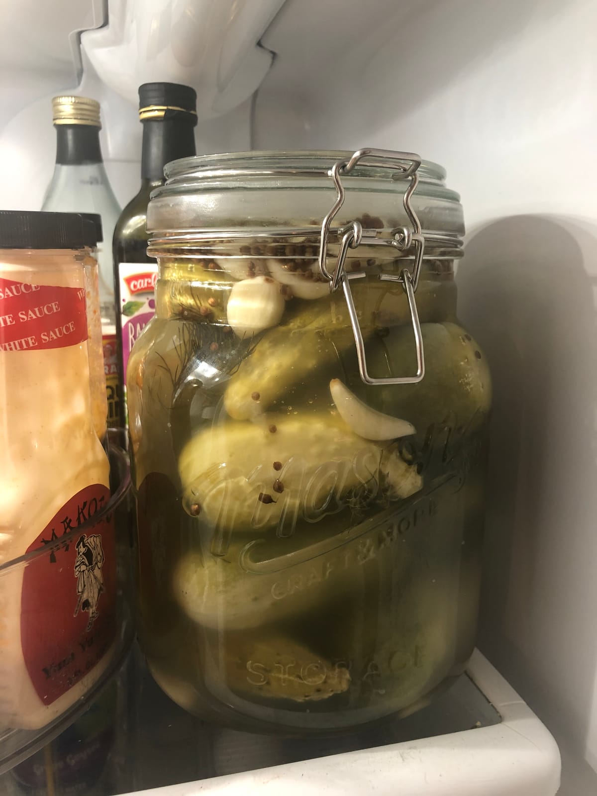 HomeBuddy Ivory Fermentation Crock (1 Gallon) with Weights, Acacia Wood Pounder and Recipie Book - Sauerkraut Fermentation Kit, Onggi Kimchi Jar, Fermenting Crock for Pickling or Sourdough customer photo 1